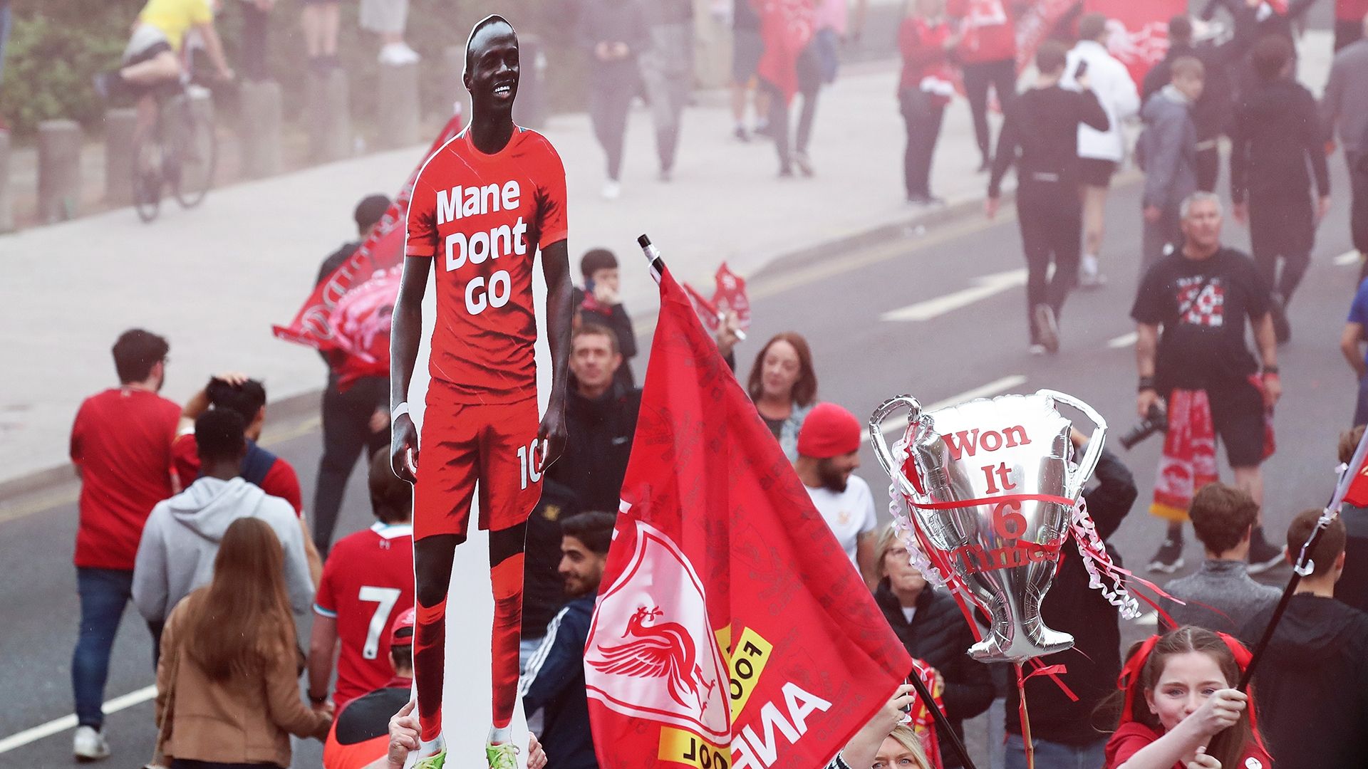 Liverpool fans Sadio Mane