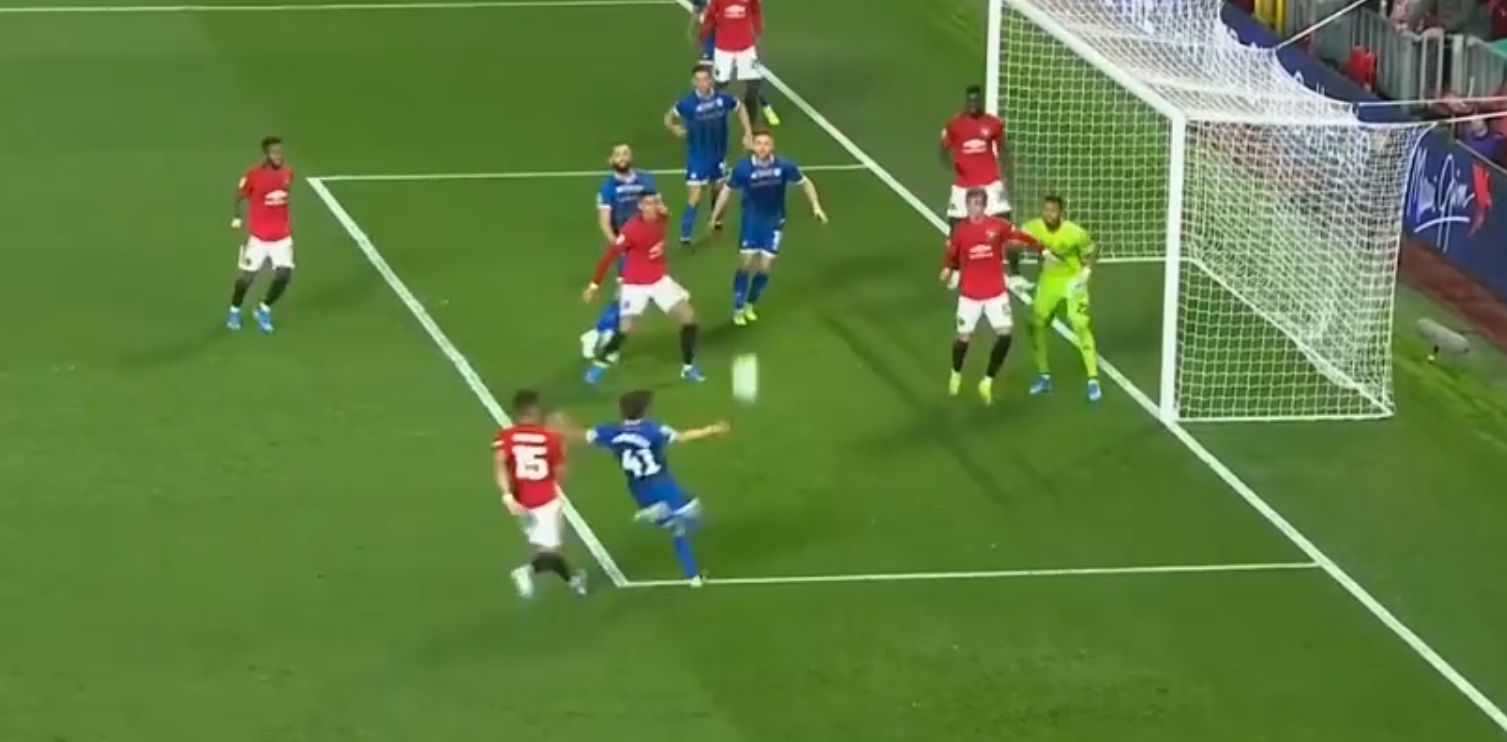 Luke Matheson Manchester United Rochdale 2019