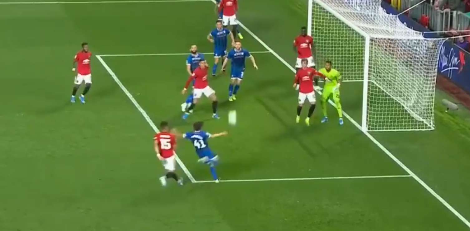 Luke Matheson Manchester United Rochdale 2019