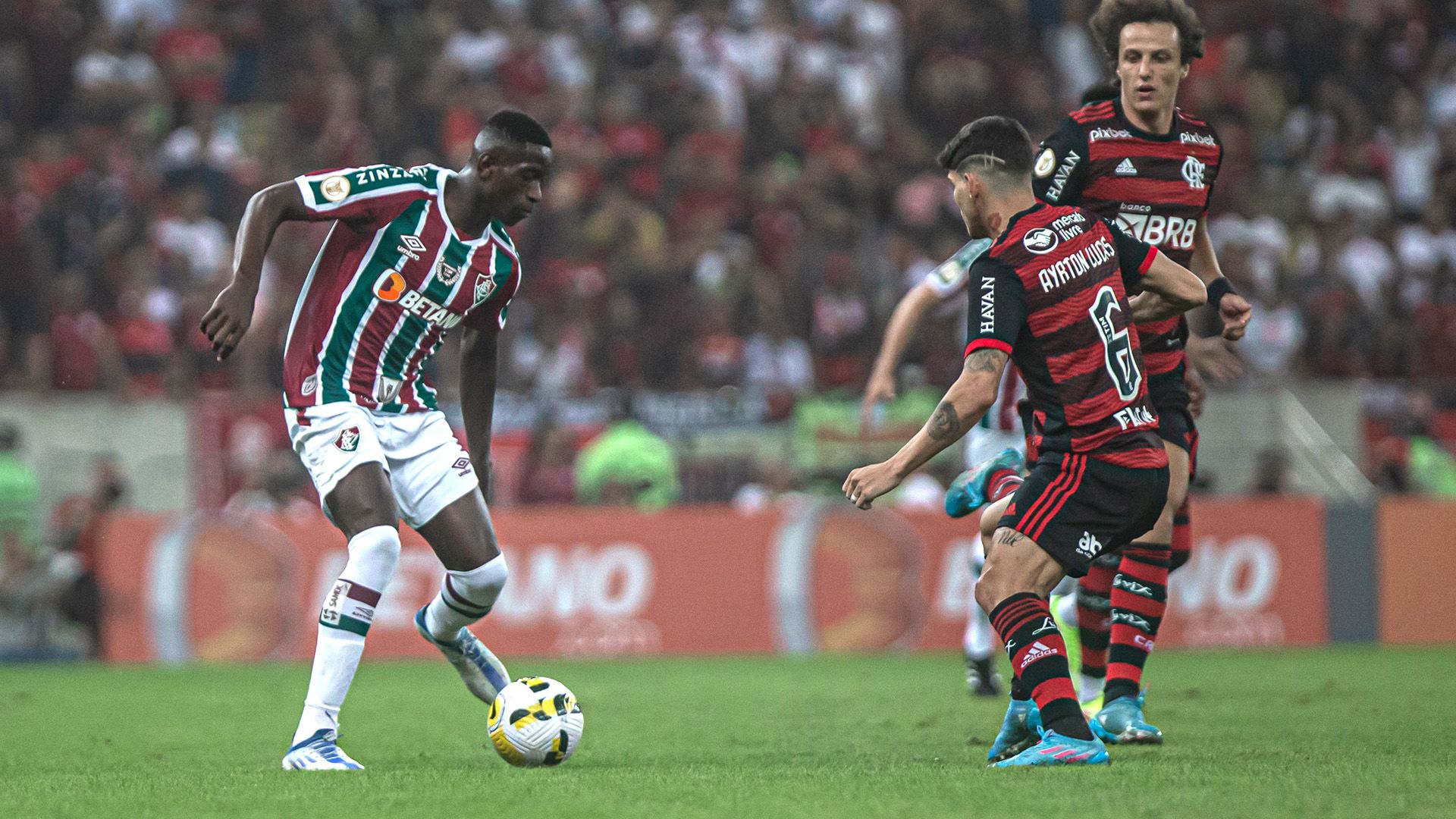 Luiz Henrique, Ayrton Lucas, Fluminense x Flamengo, Brasileirão, 29052022
