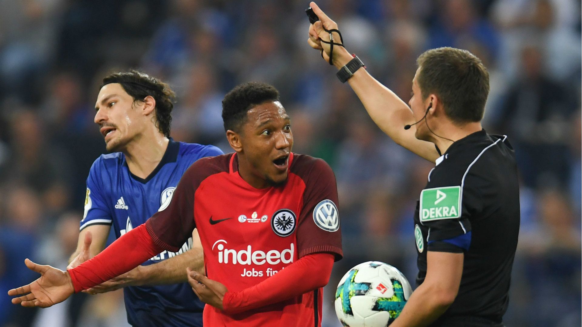 Jonathan de Guzman Schalke 04 Eintracht Frankfurt DFB Pokal 18042018