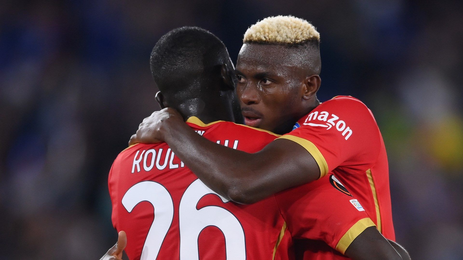 osimhen abbraccia koulibaly napoli