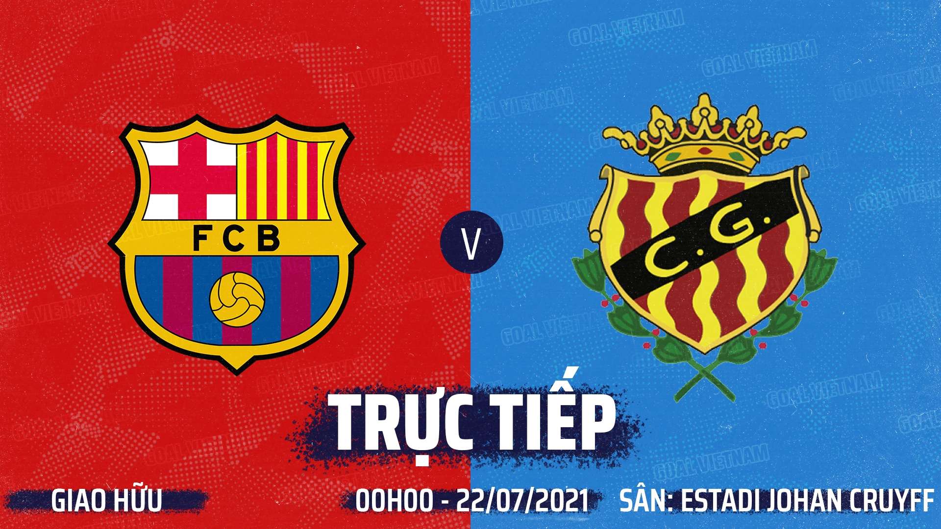 Live Barcelona vs Gimnastic 2021 GFX