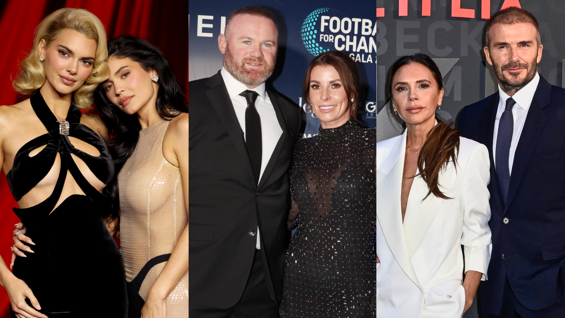 Wayne Rooney Coleen David Beckham Victoria Kardashian