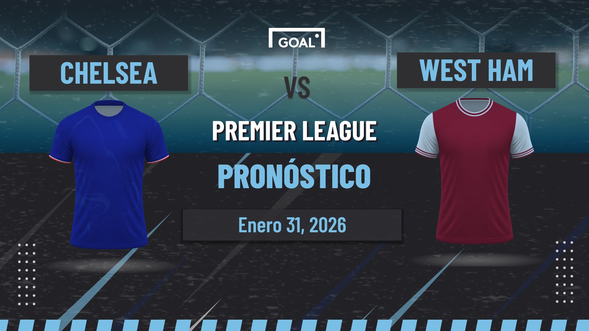 Chelsea vs West Ham Pronóstico y Apuestas Premier League | 31/01/26