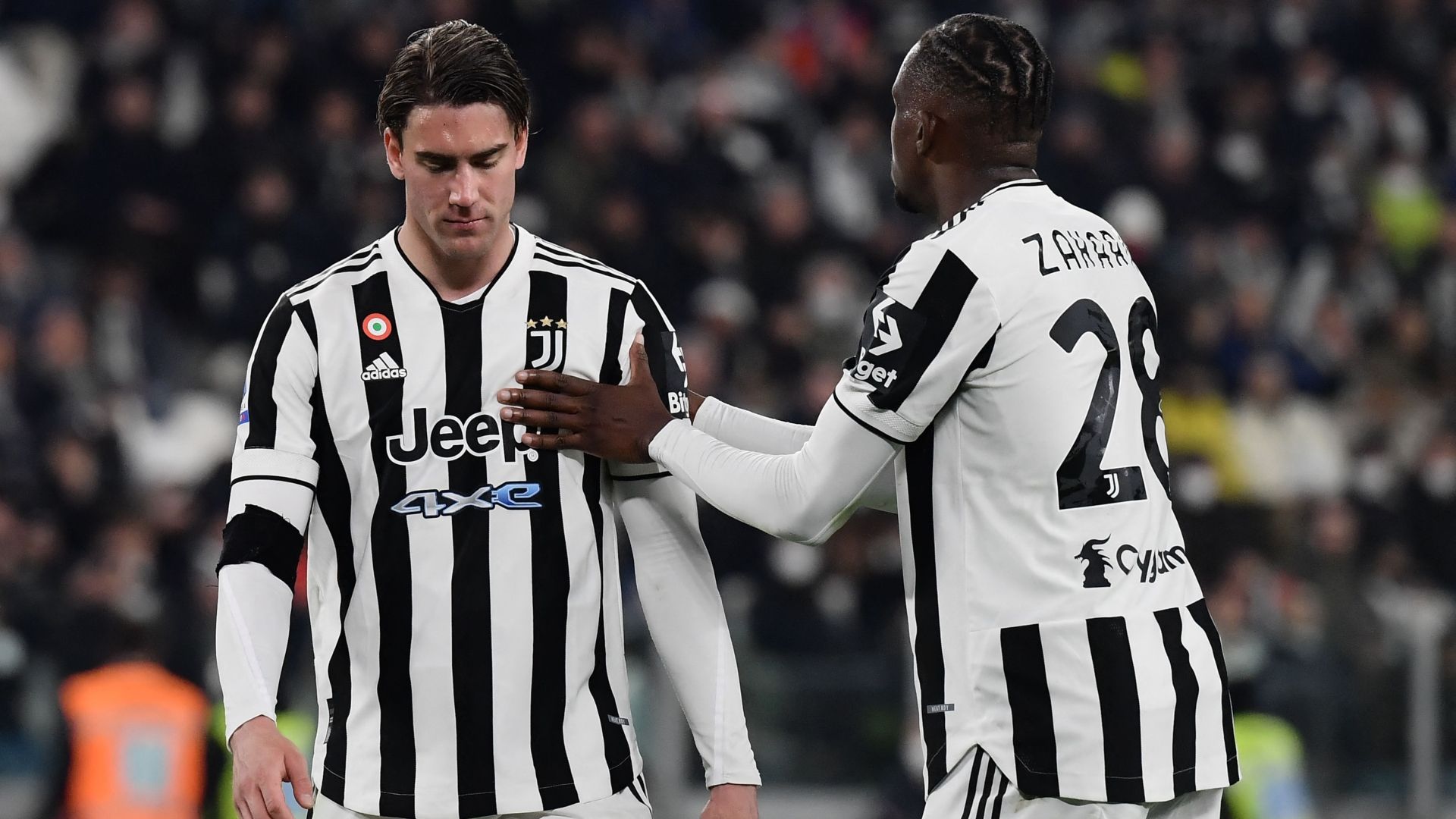 Vlahovic Zakaria Juventus