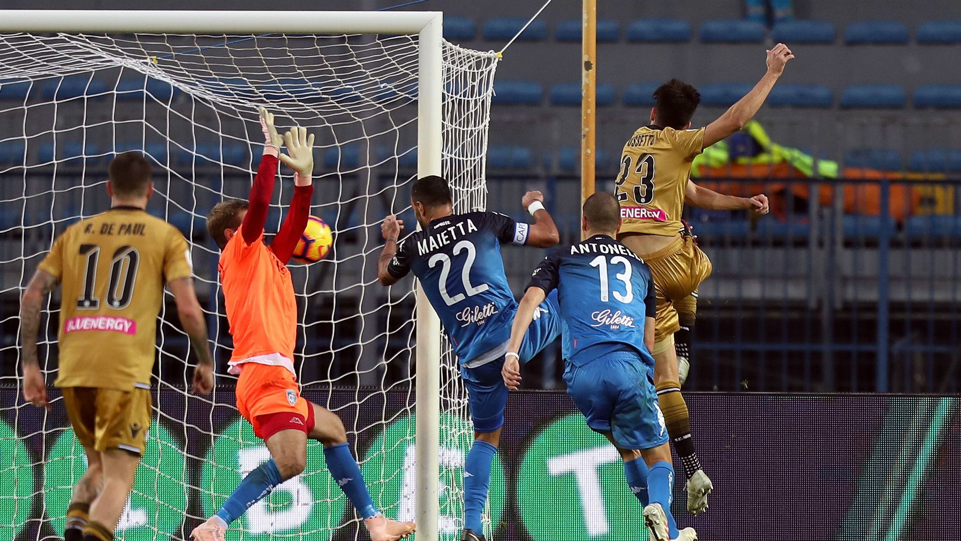 Provedel Pussetto Empoli Udinese