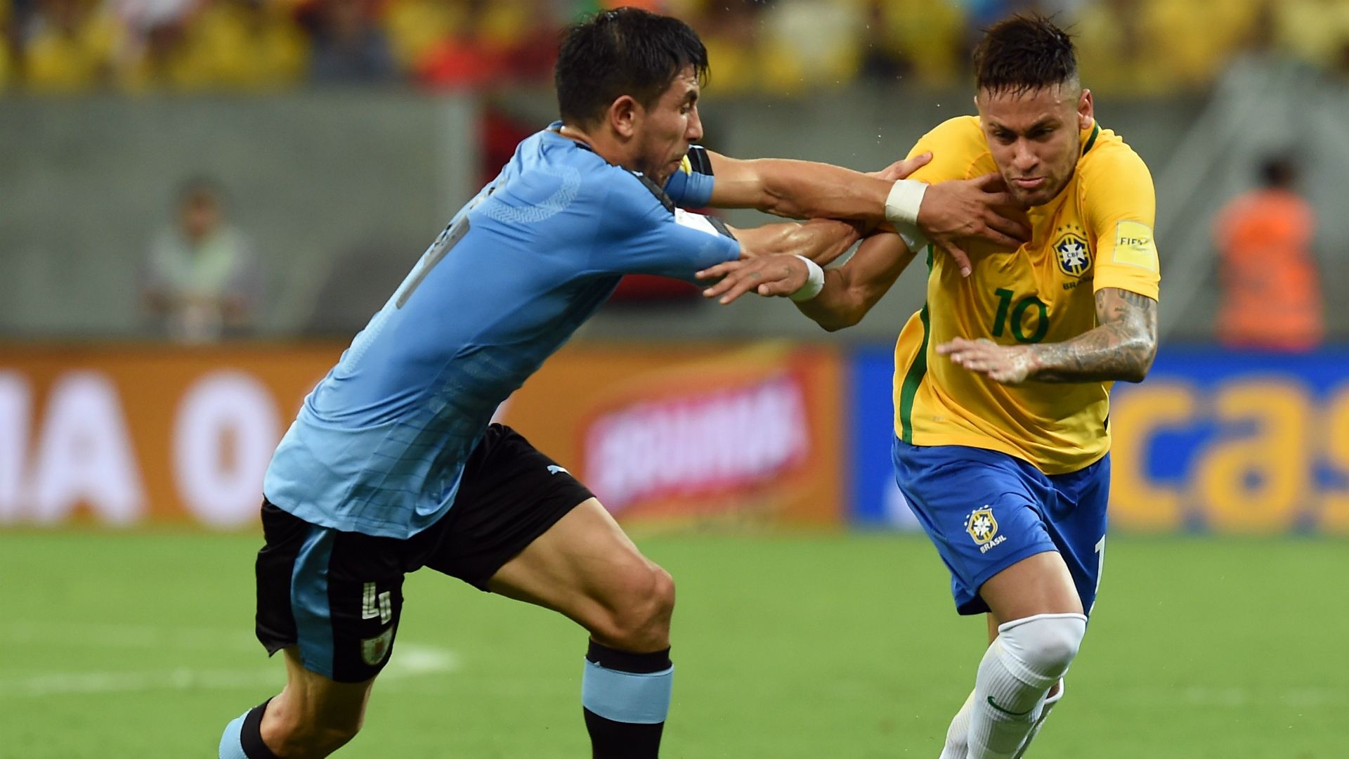 Neymar Brasil Uruguay