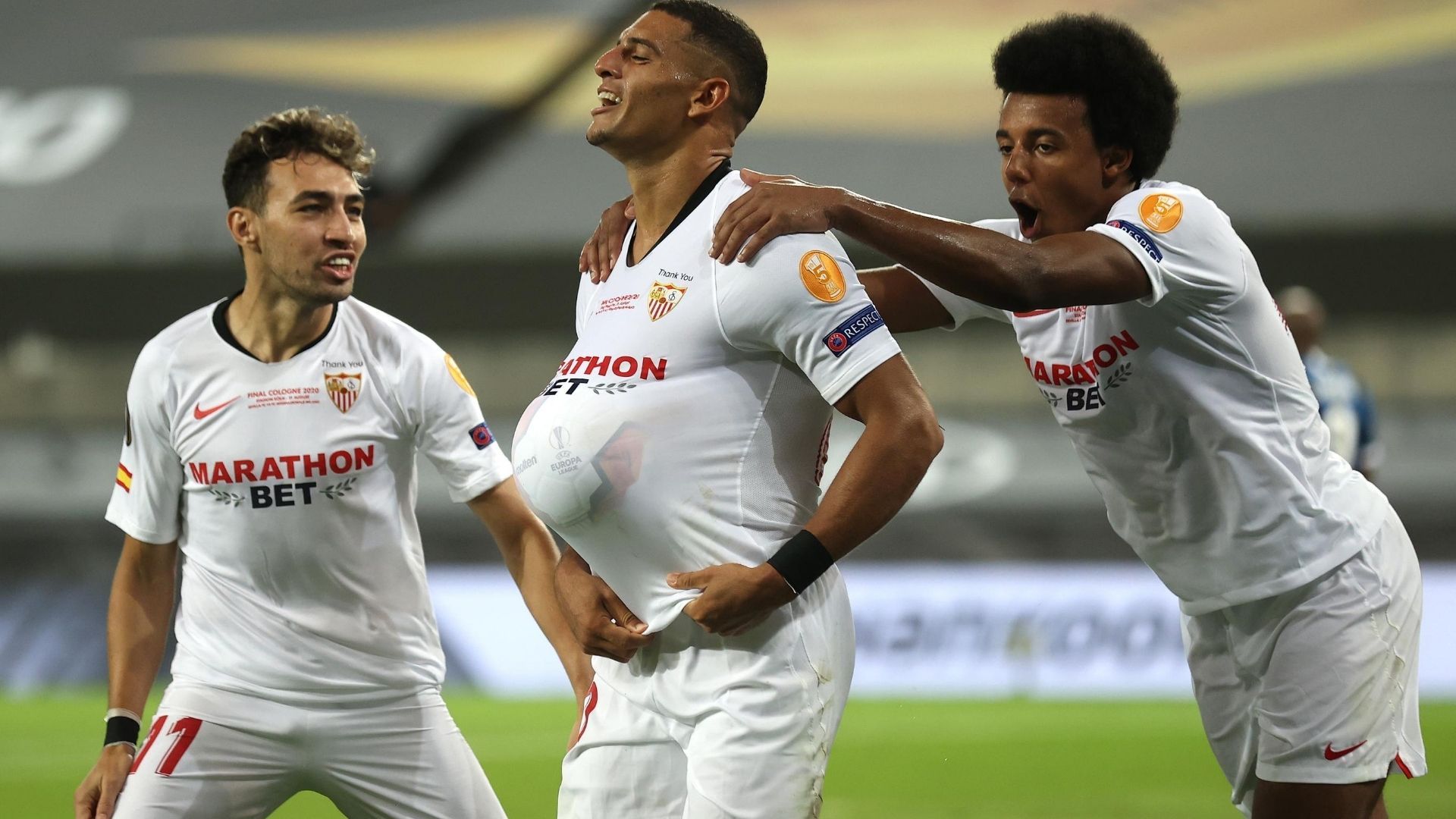 Diego Carlos Sevilla Inter Europa League 21082020