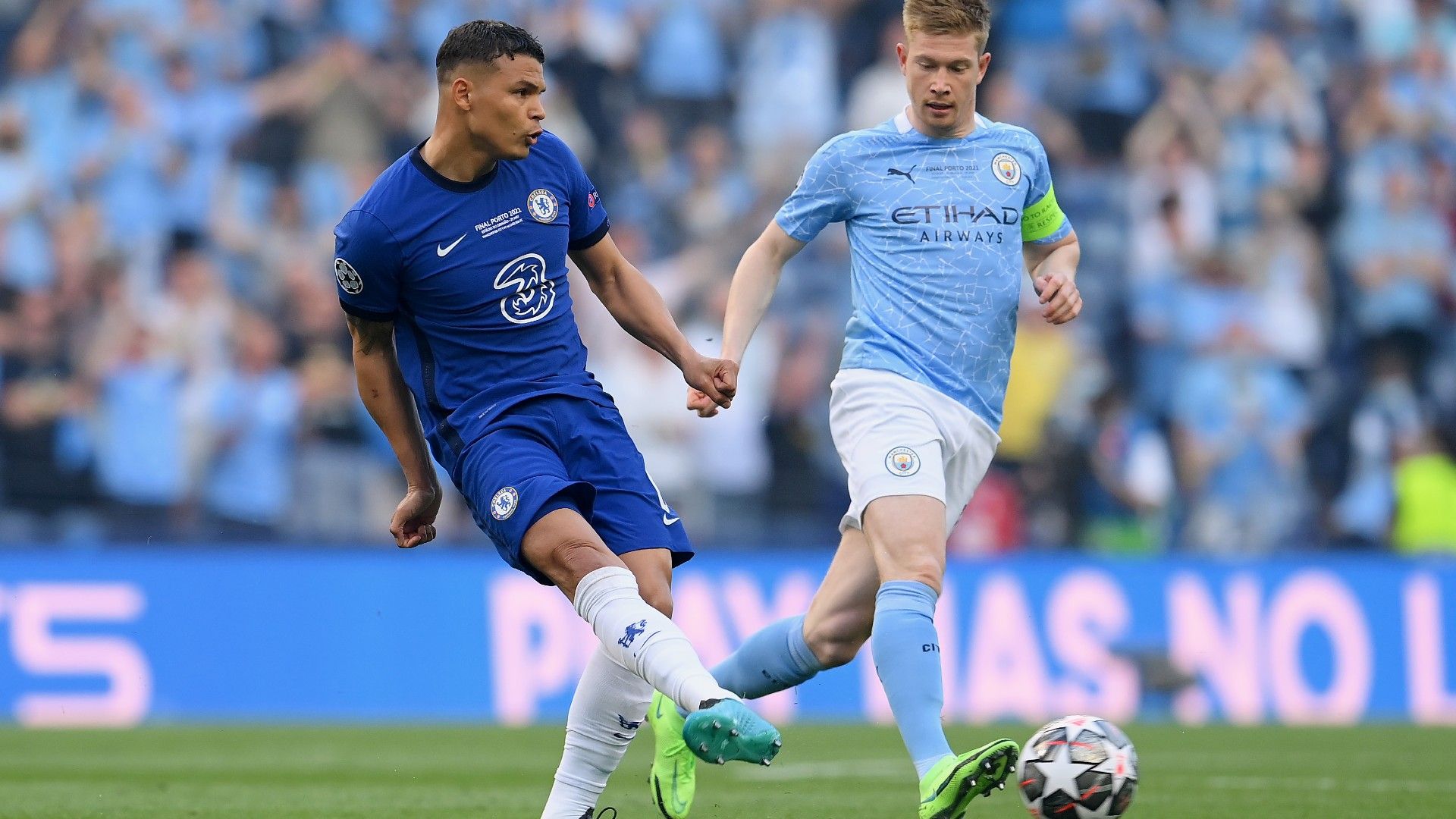 Thiago Silva FC Chelsea Manchester City Champions League