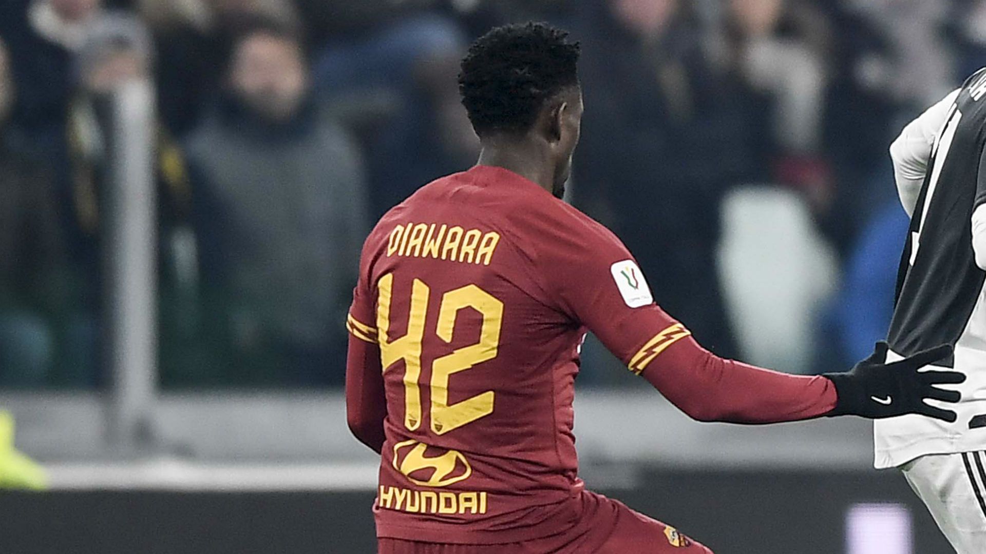 Diawara Juventus Roma Italy Cup
