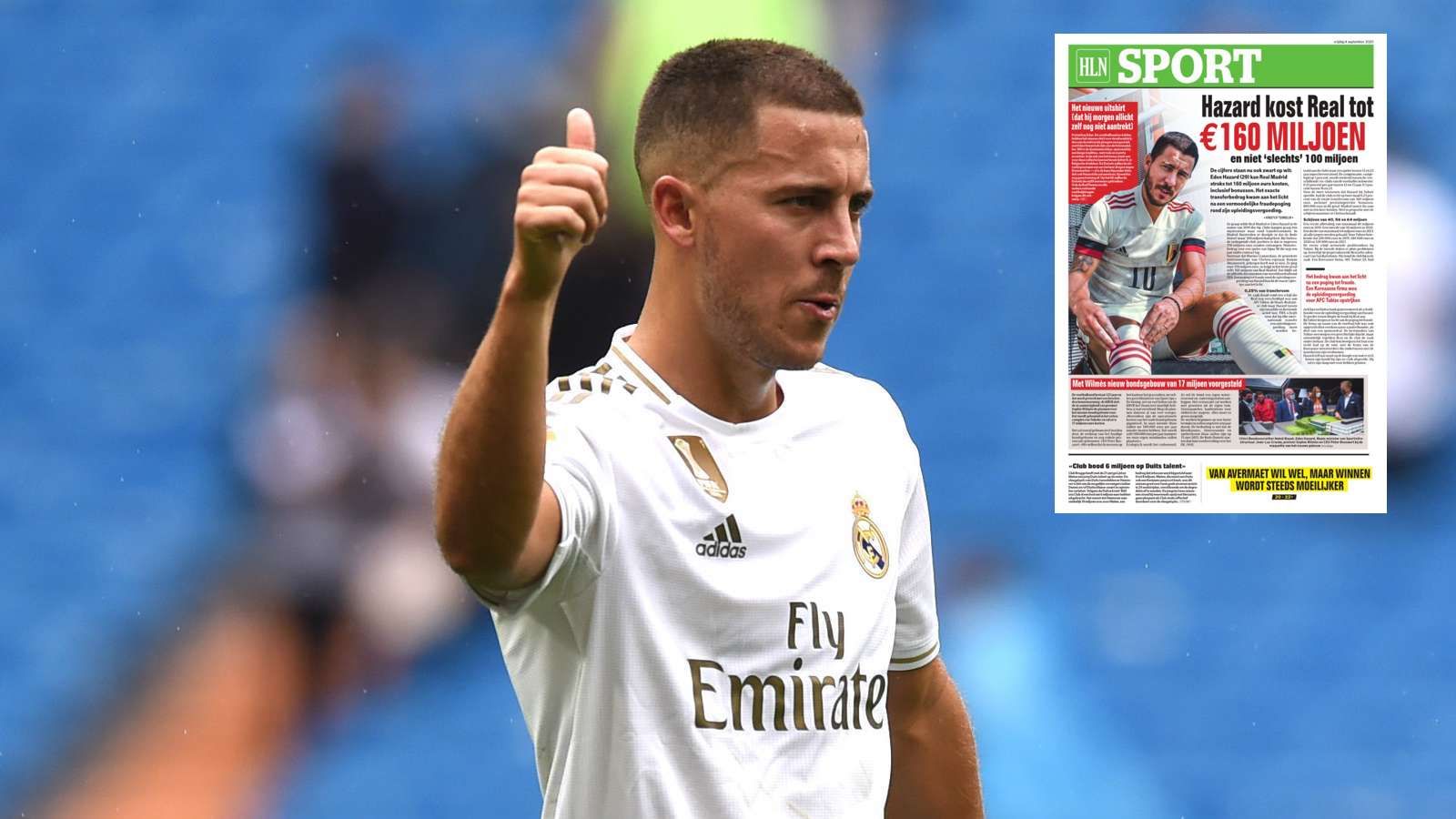 Eden Hazard HLN Sport