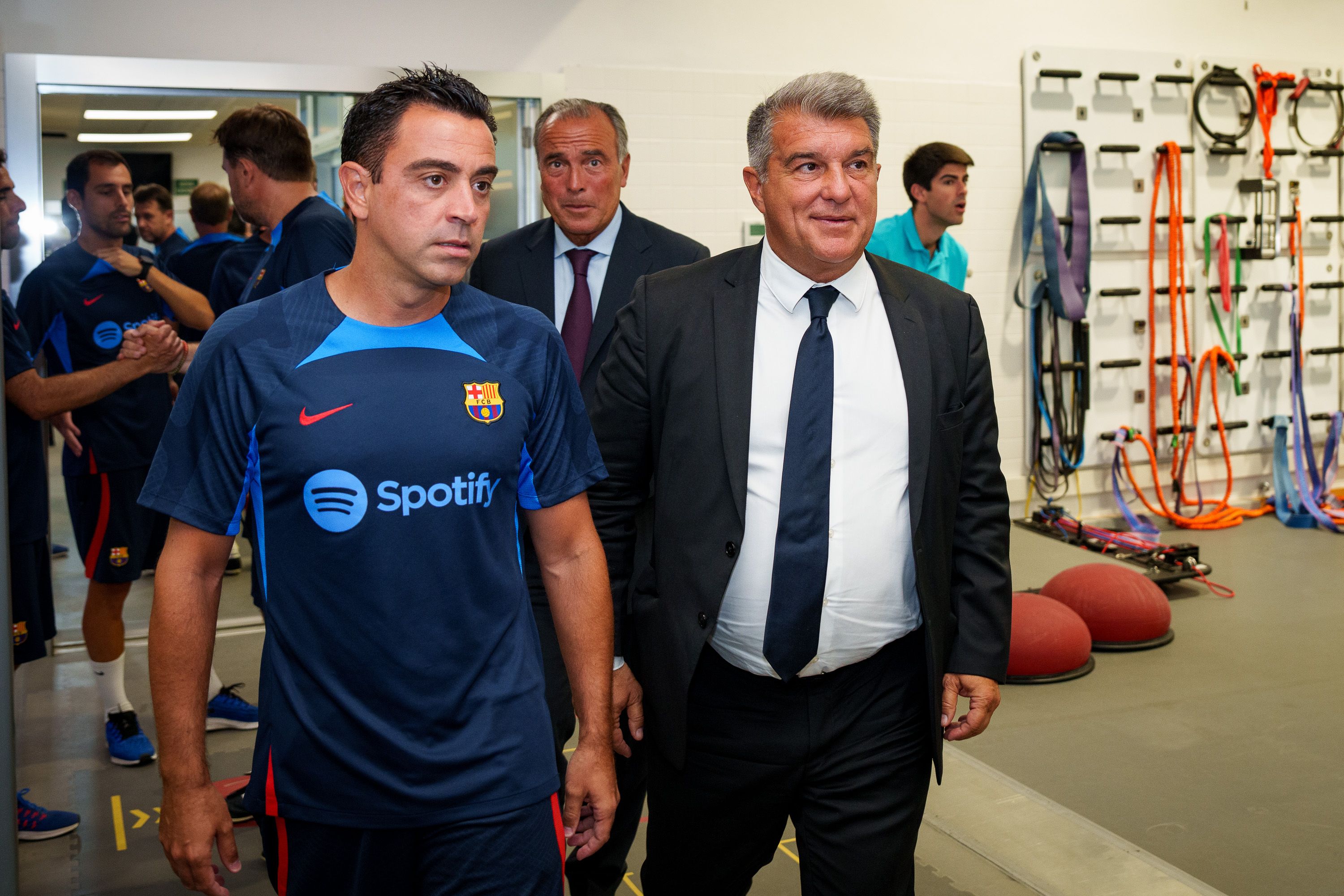 Xavi Joan Laporta Barcelona