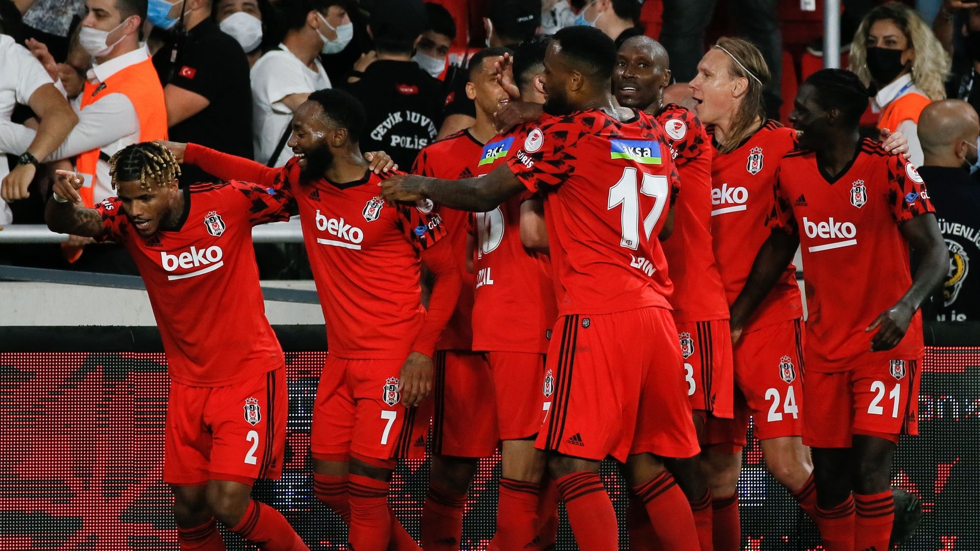 Besiktas Celebration vs Antalyaspor 05/18/2021