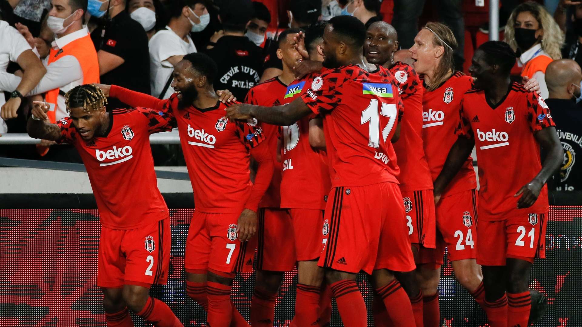 Besiktas Celebration vs Antalyaspor 05/18/2021