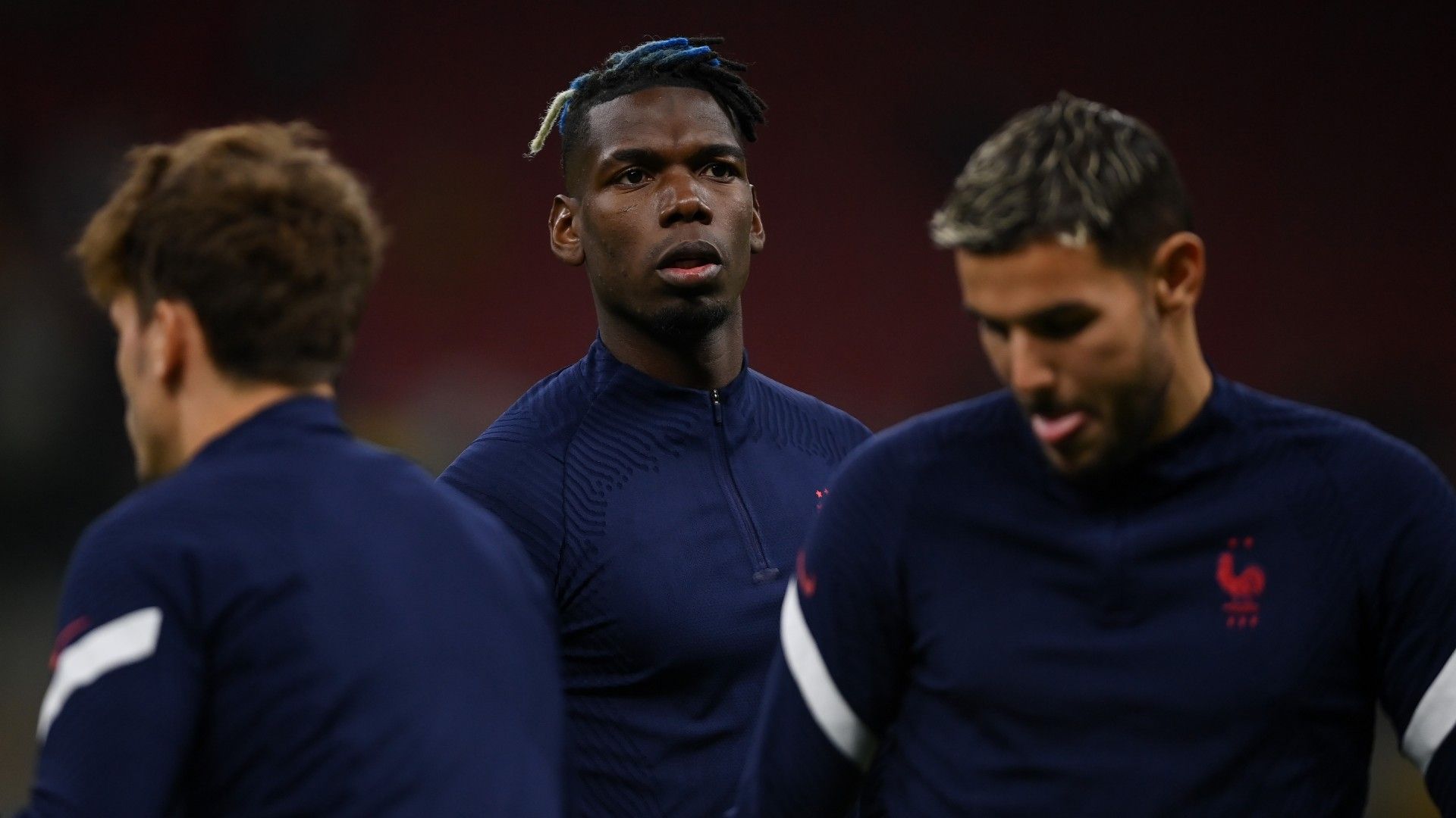 Paul Pogba Spain vs France Nations League final 2021