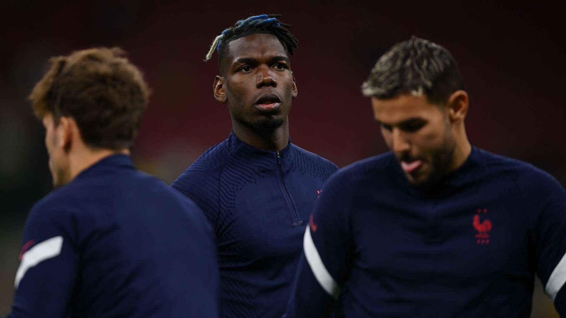Paul Pogba Spain vs France Nations League final 2021