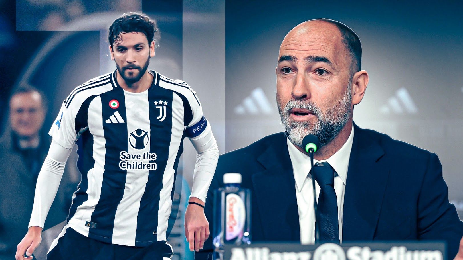 Manuel Locatelli Igor Tudor Juventus GFX