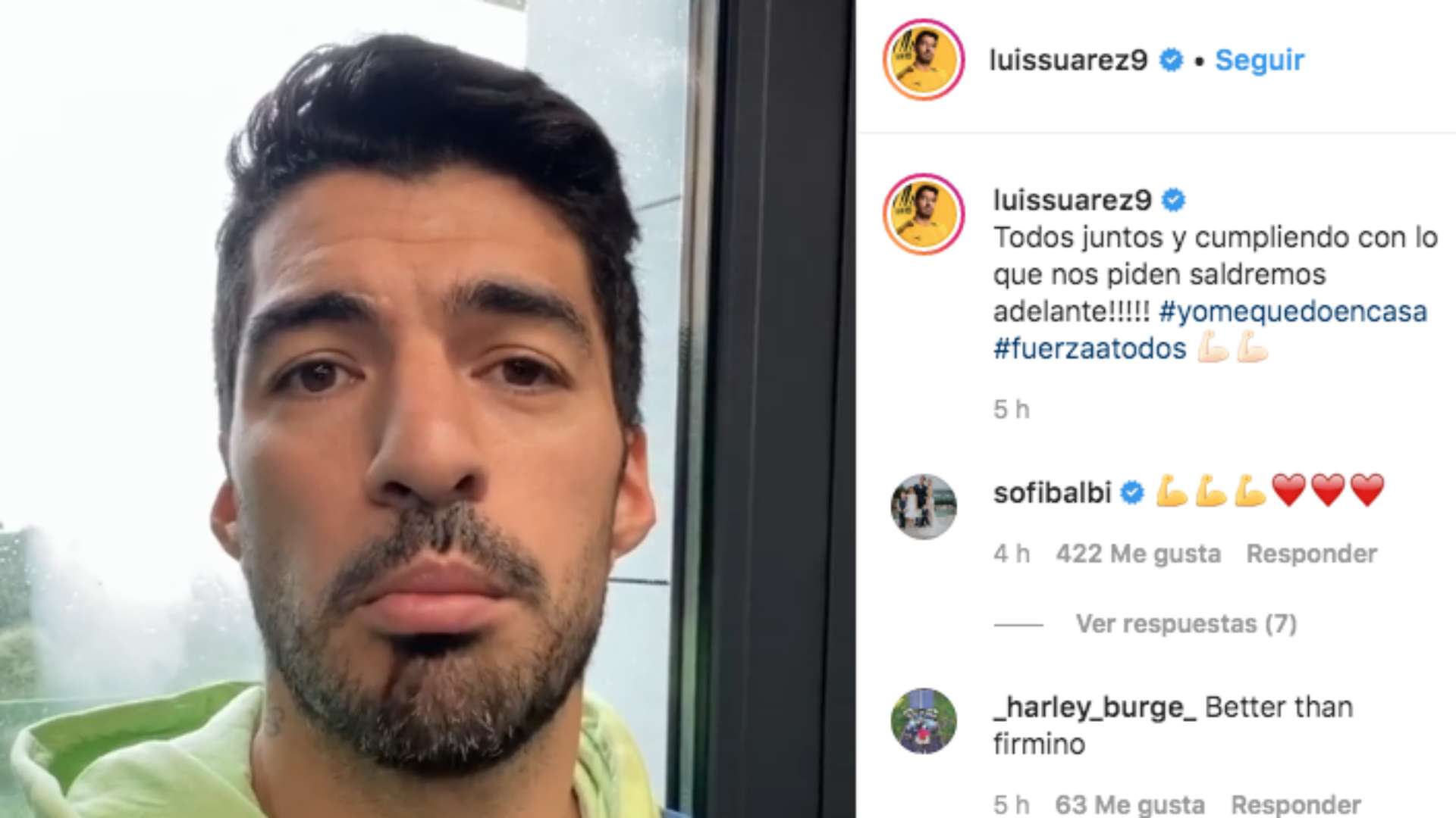 Luis Suarez Instagram