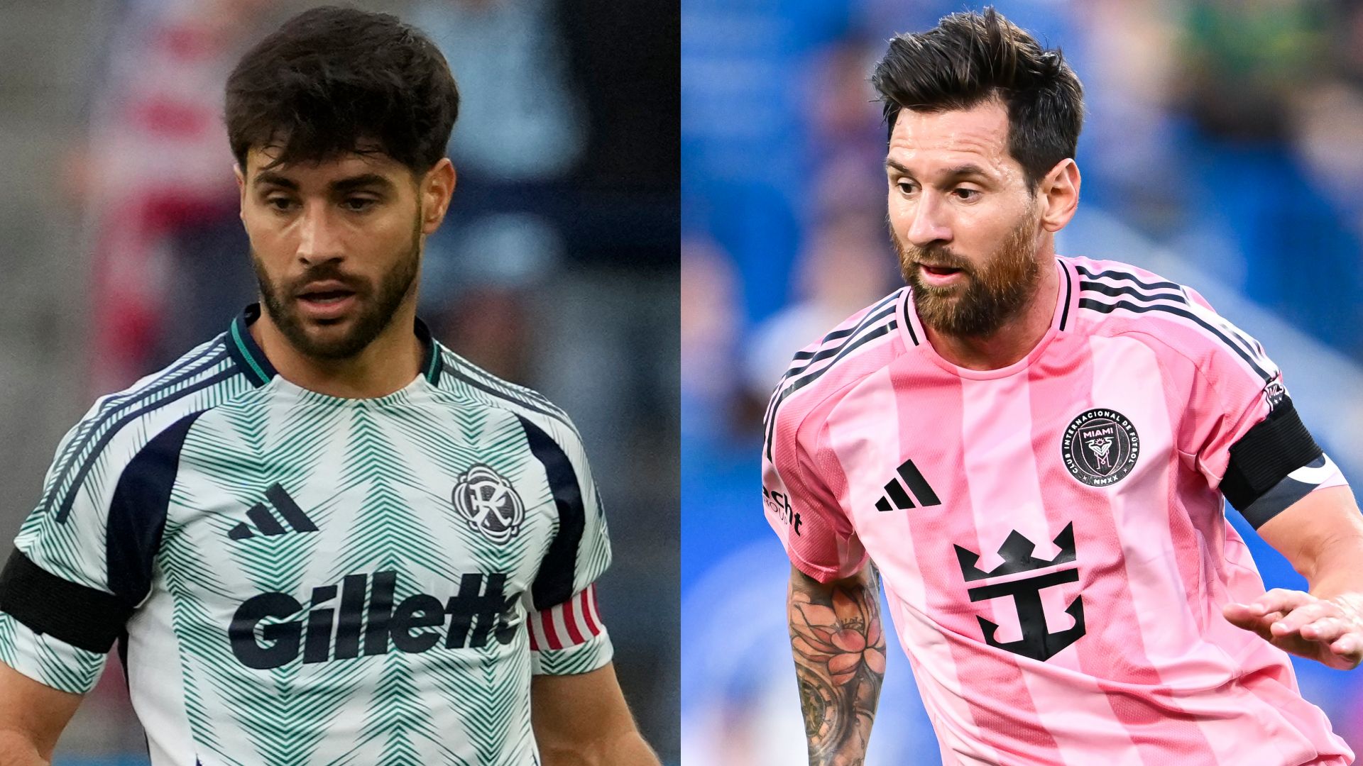 Carles Gil v Lionel Messi MLS 2025