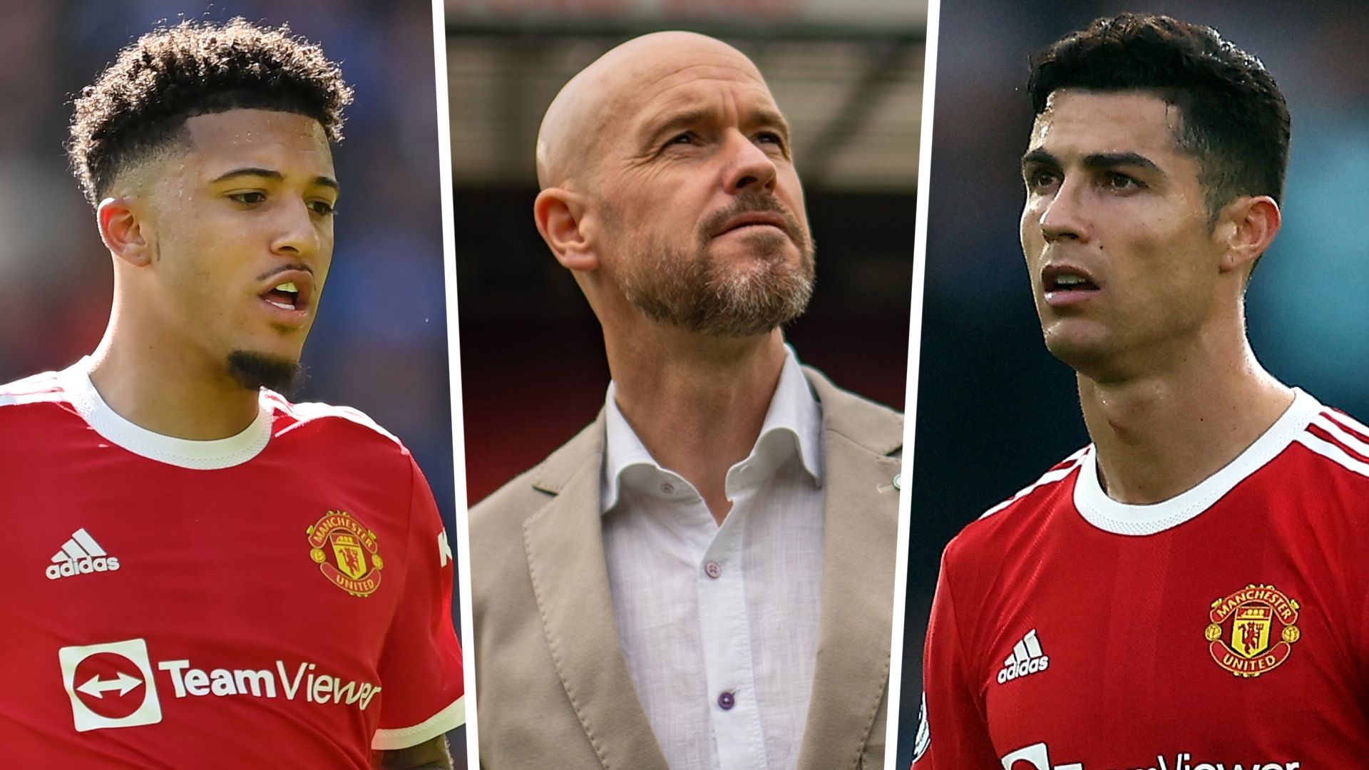 Jadon Sancho Erik ten Hag Cristiano Ronaldo