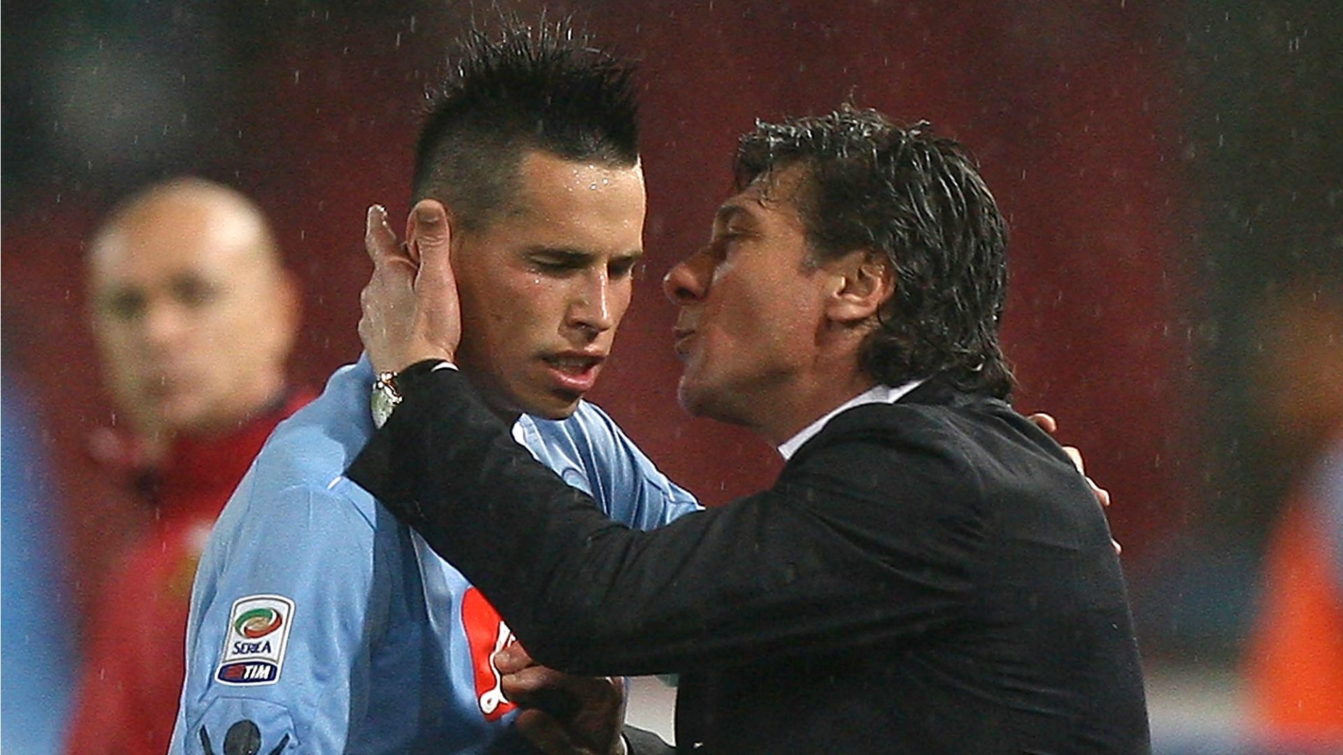 Walter Mazzarri Marek Hamsik Napoli
