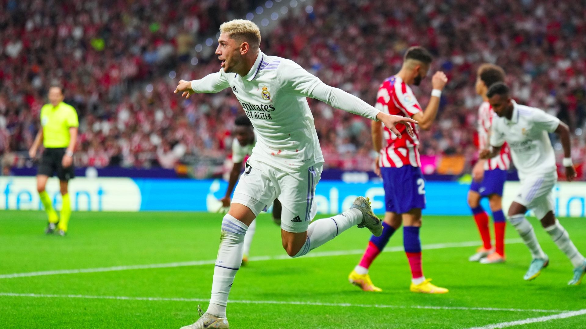 Fede Valverde Atlético Madrid vs. Real Madrid