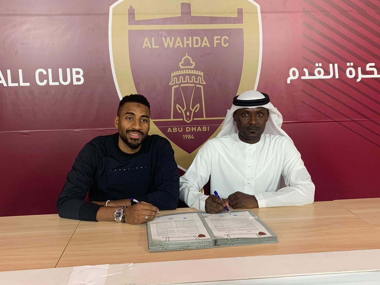 خميس إسماعيل لاعب الوحدة المنتقل من الوصل الدوري الإماراتي