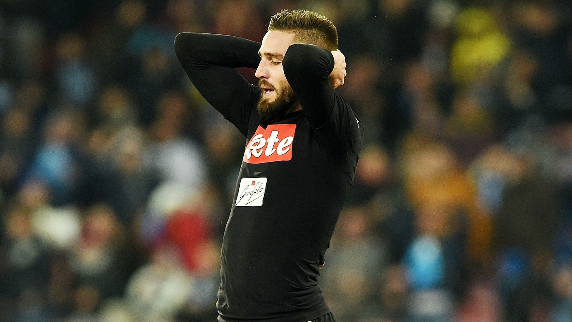 Leonardo Pavoletti Napoli Fiorentina Coppa Italia