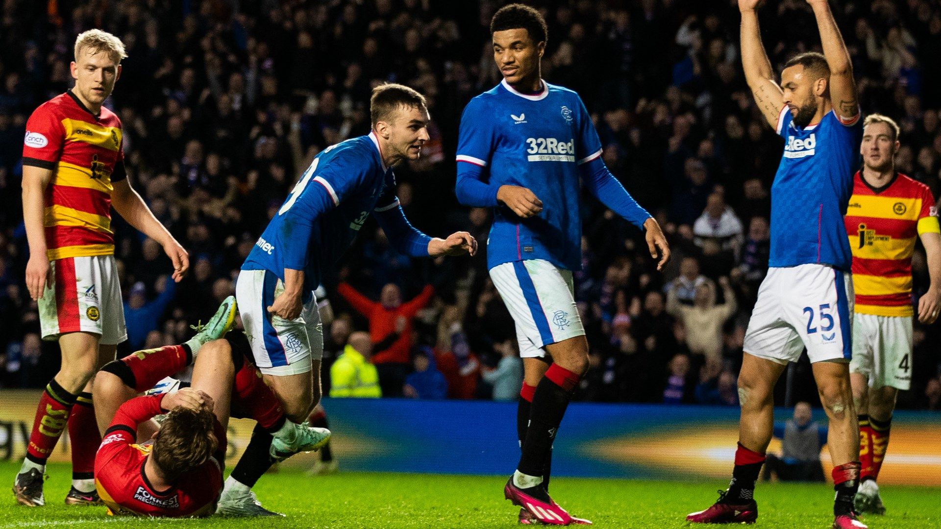 Rangers Vs. Partick Thistle Scottish Cup 12022023