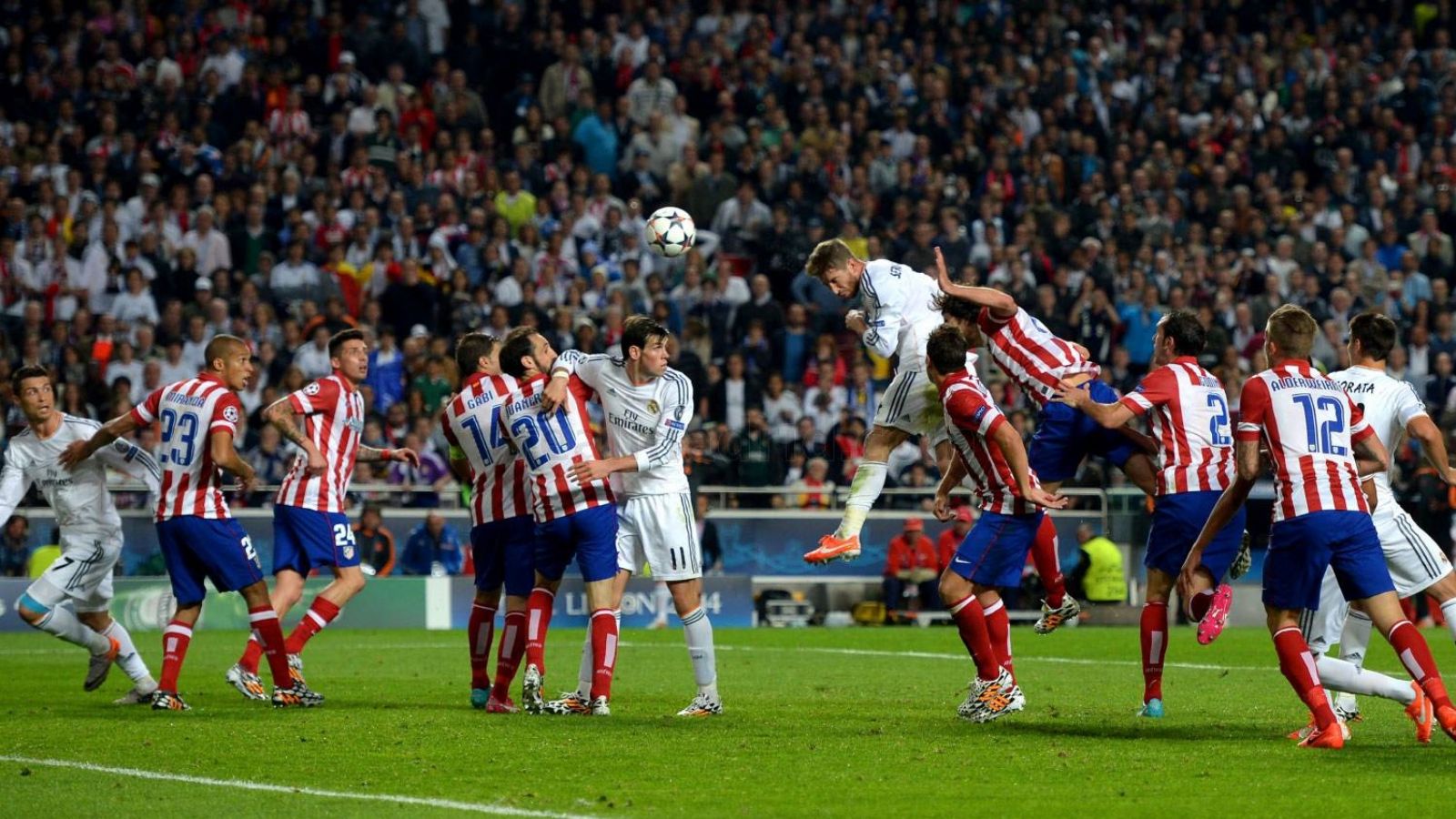El gol de la Décima de Sergio Ramos