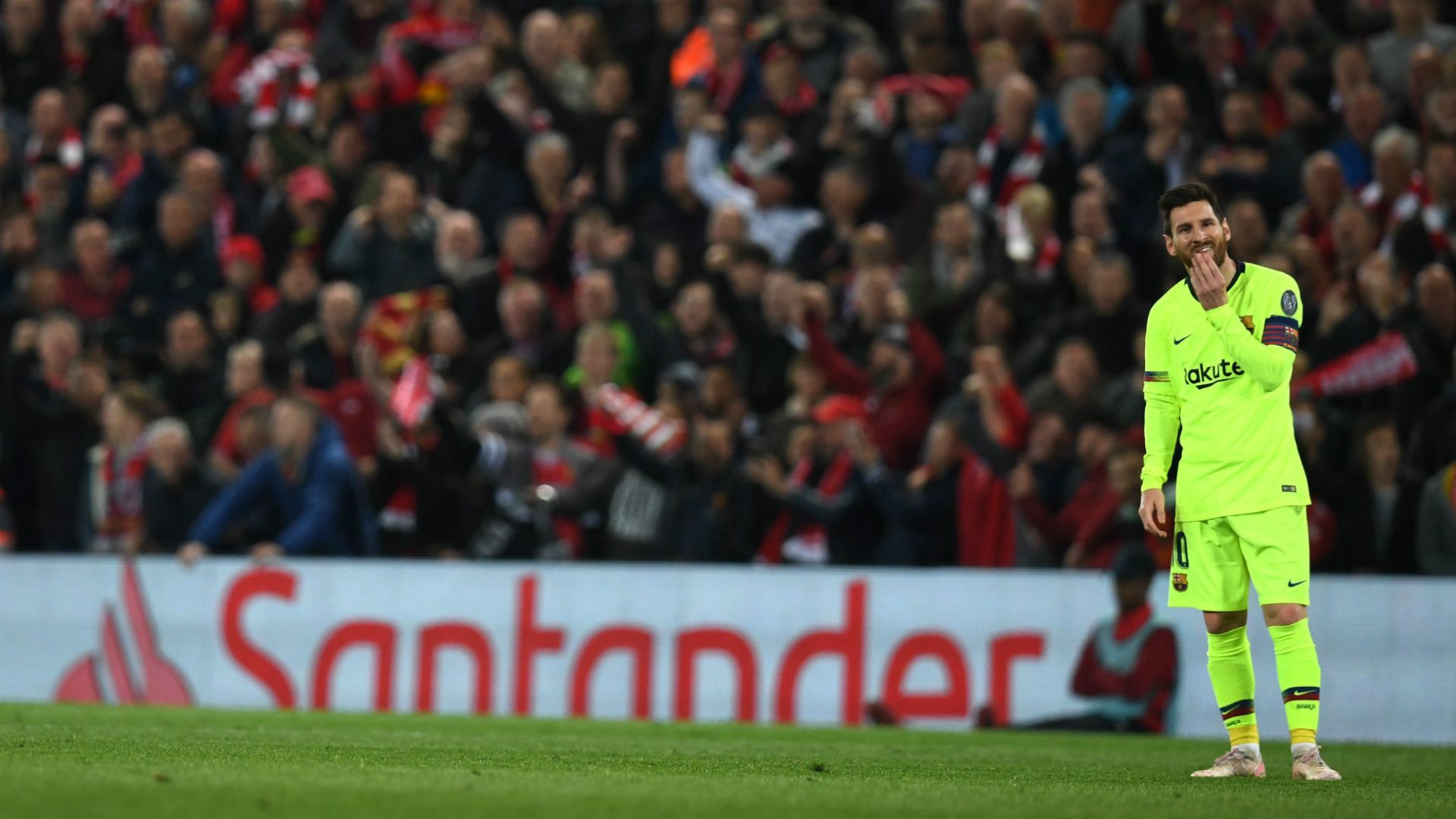 Messi Liverpool Barcelona Champions League 2018/19 Semifinal