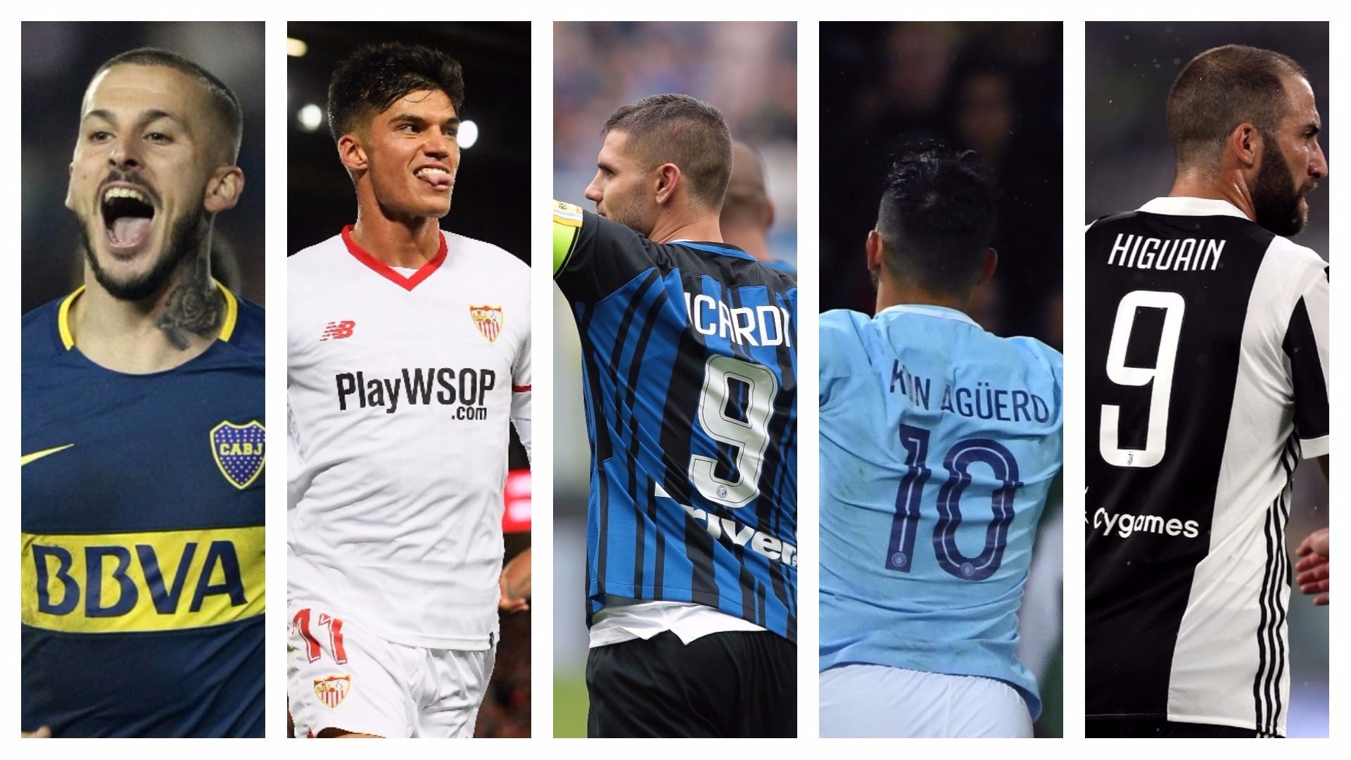 Benedetto Correa Icardi Aguero Higuain