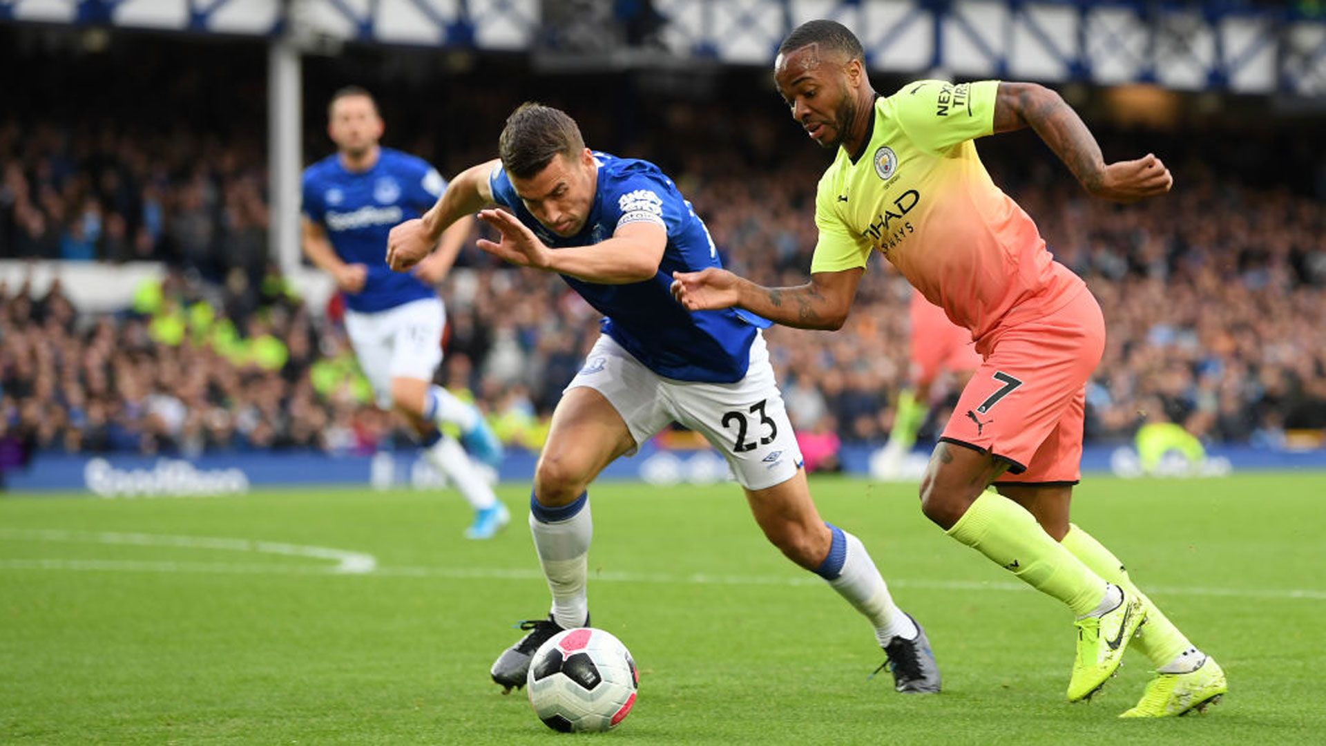 Raheem Sterling Manchester City Everton Premier League 28092019