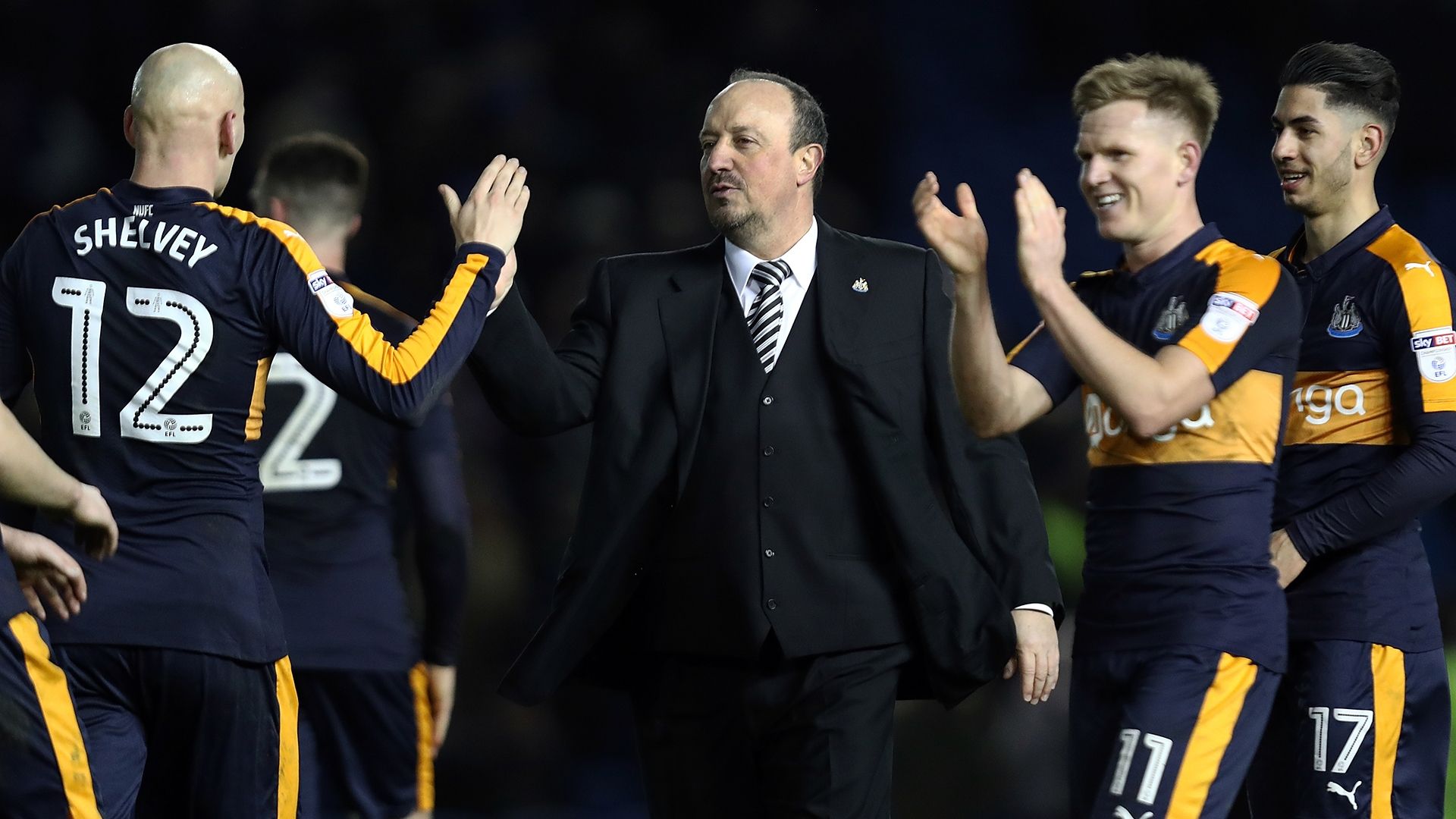 Rafa Benitez Brighton Newcastle Championship 28022017