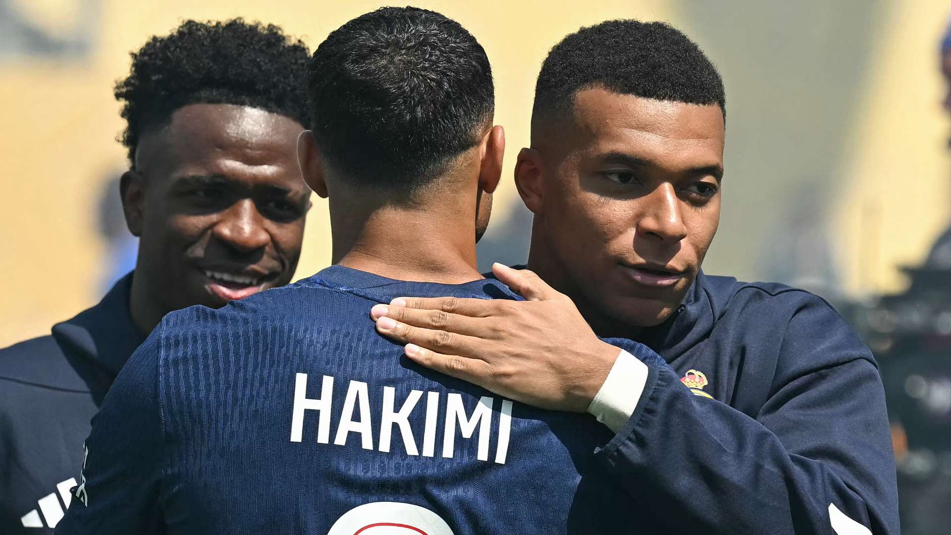 Kylian Mbappe Achraf Hakimi Real Madrid PSG FIFA Club World Cup 2025