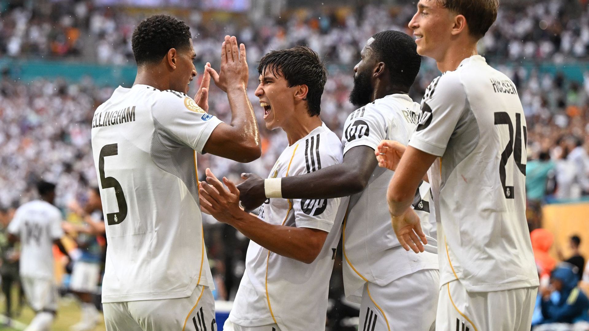 Garcia Real Madrid esultanza