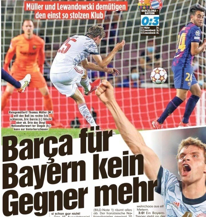 바르셀로나 vs 바이에른
