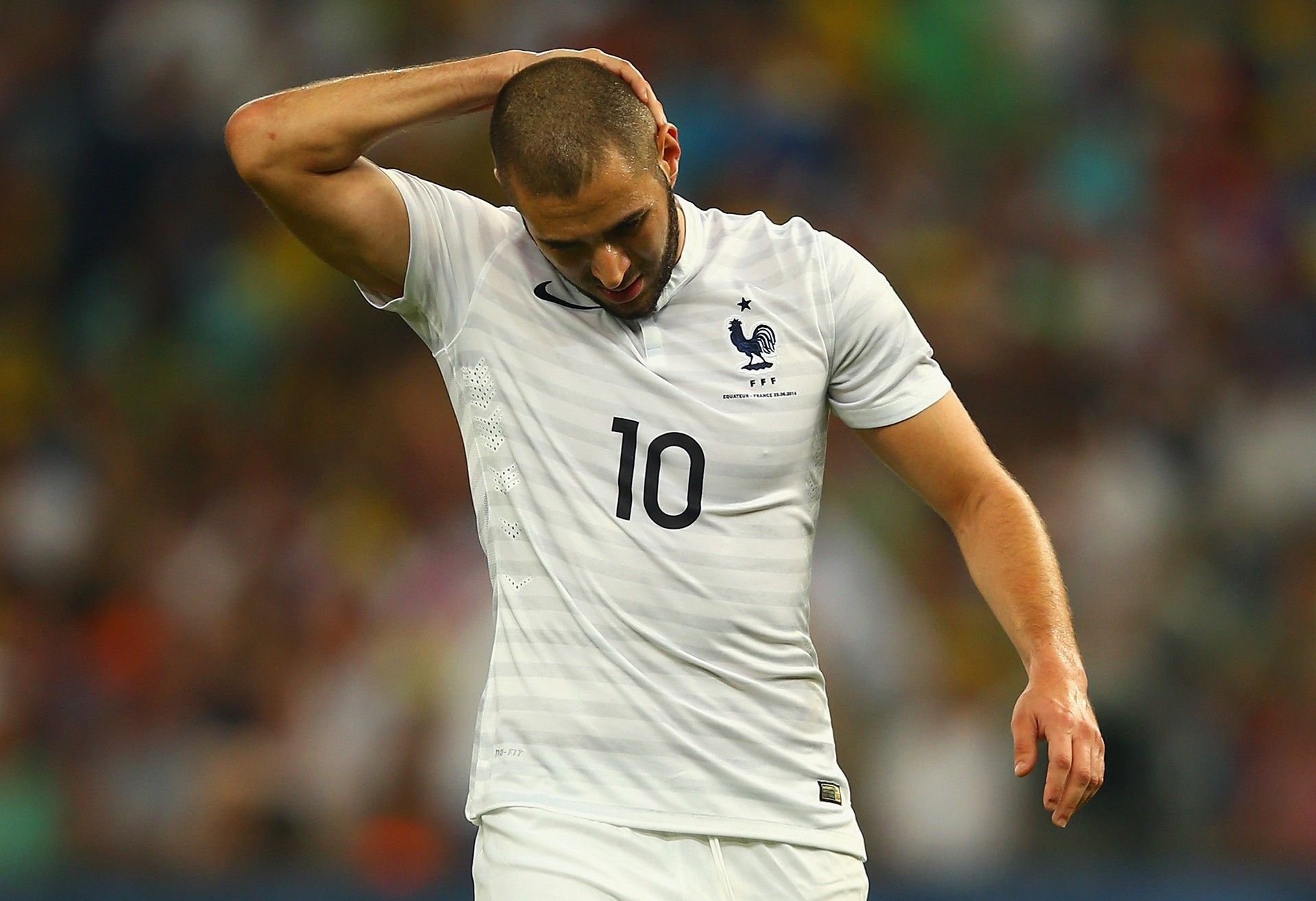 Karim Benzema Ecuador France World Cup 2014 06252014