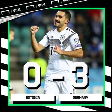 Germany vs Estonia Result