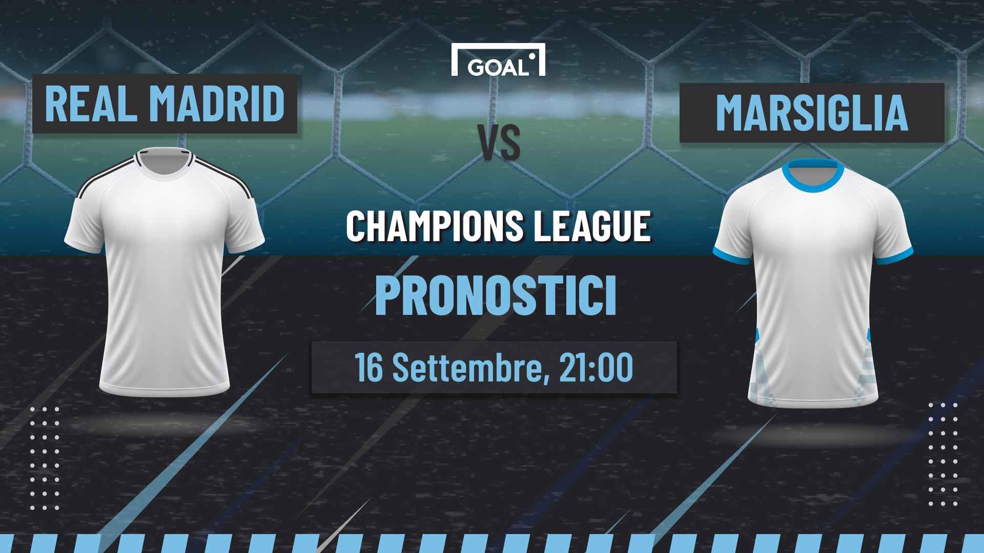 pronostici Real Madrid - Marsiglia