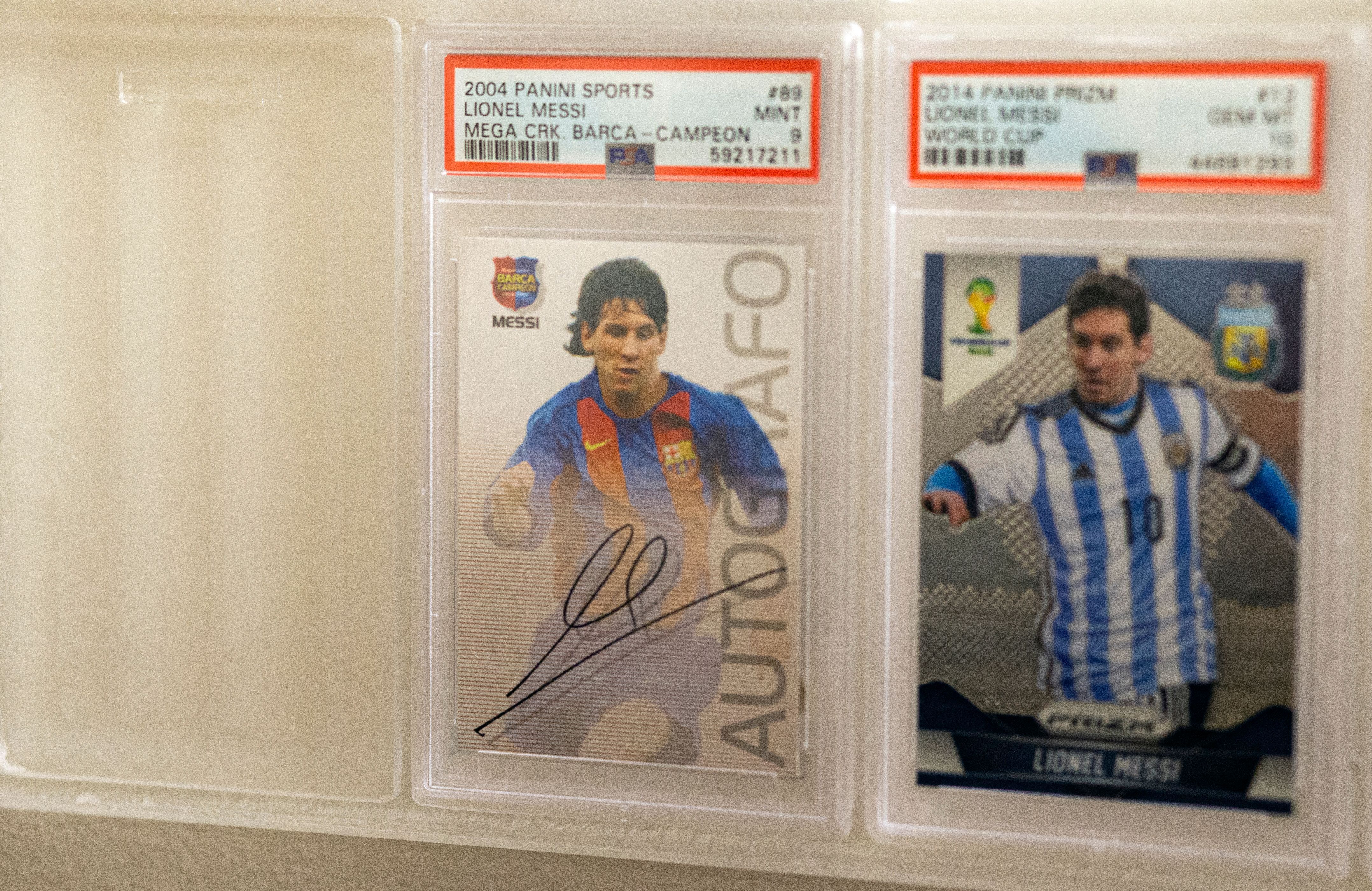 Messi cards