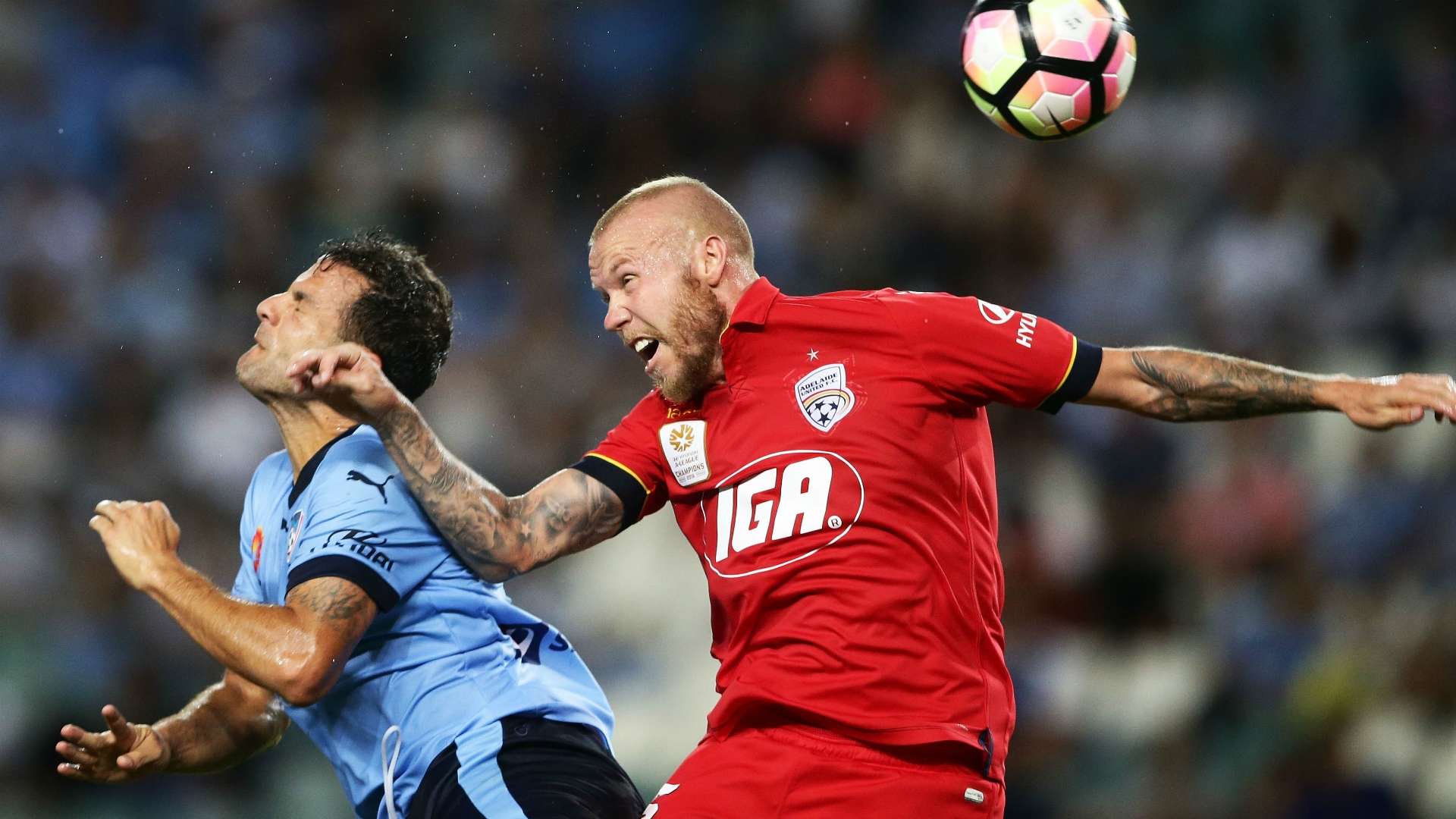 Taylor Reagan Sydney FC v Adelaide United A-League 20012017