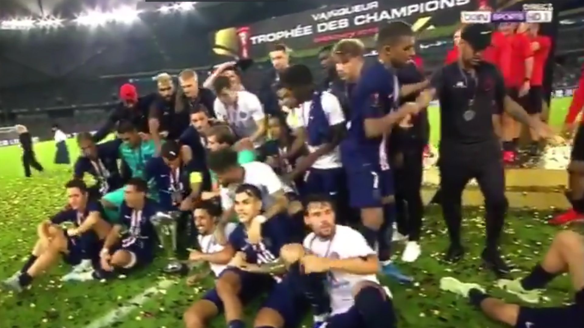 Neymar Kylian Mbappe PSG Trophee des Champions 2019