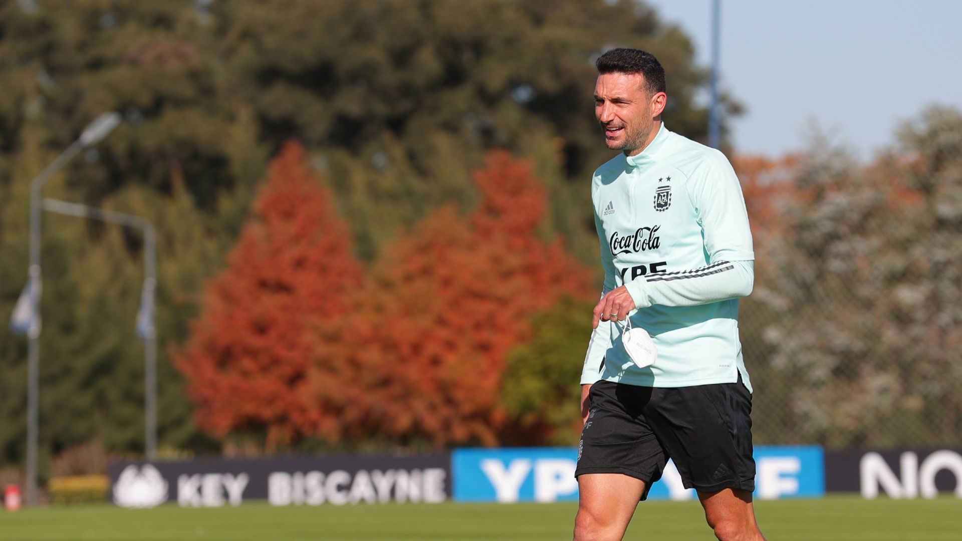 Lionel Scaloni Seleccion Argentina Entrenamiento 26052021