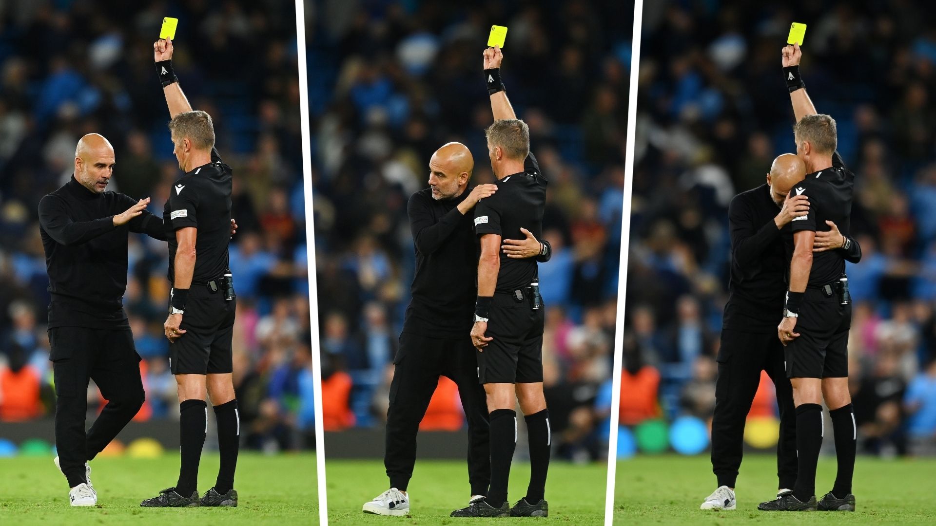 Guardiola Orsato Manchester City Borussia Dortmund Champions League