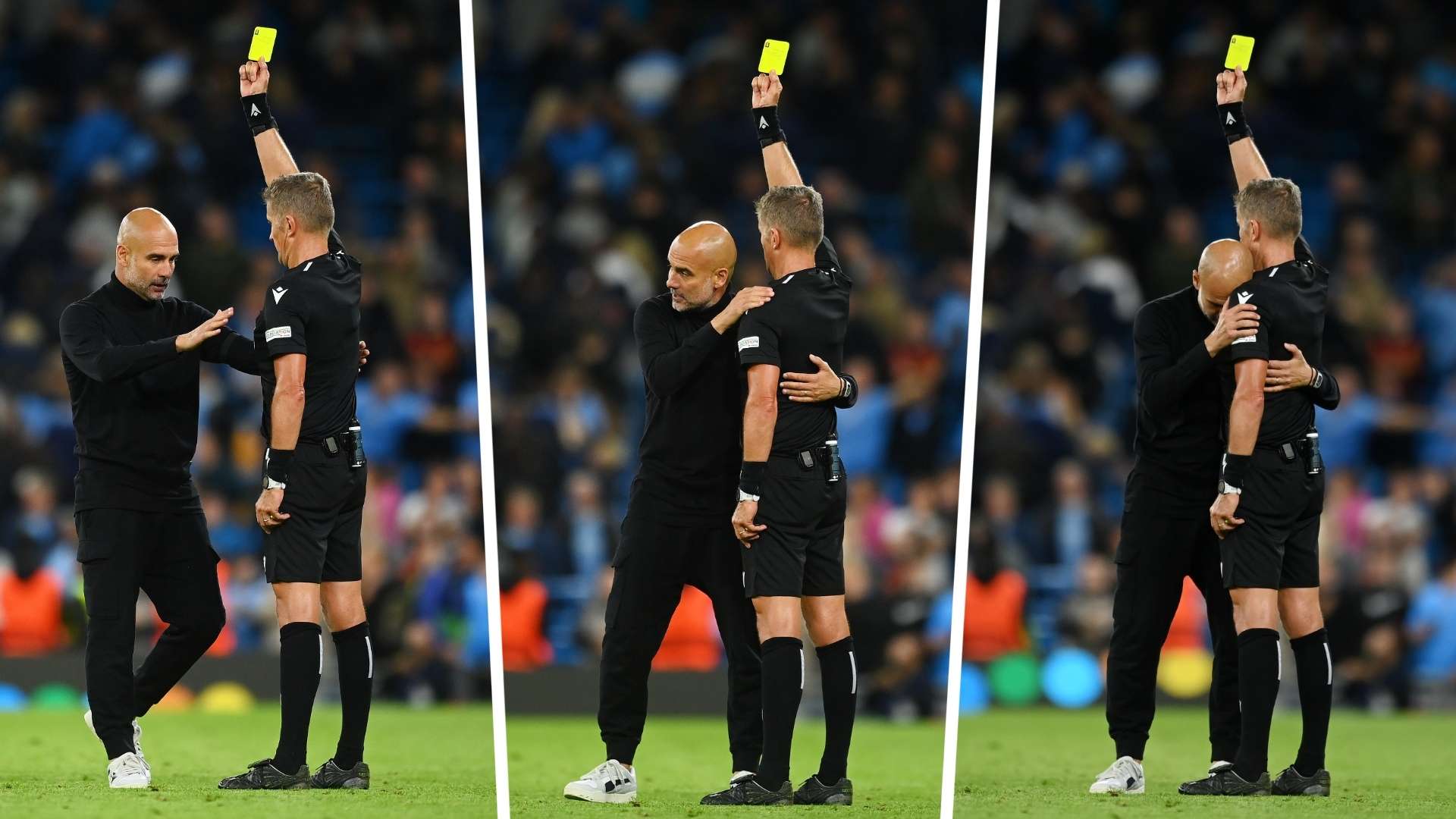 Guardiola Orsato Manchester City Borussia Dortmund Champions League