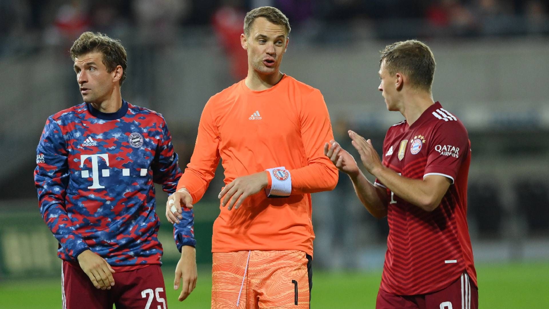 Thomas Müller Manuel Neuer Joshua Kimmich FC Bayern München