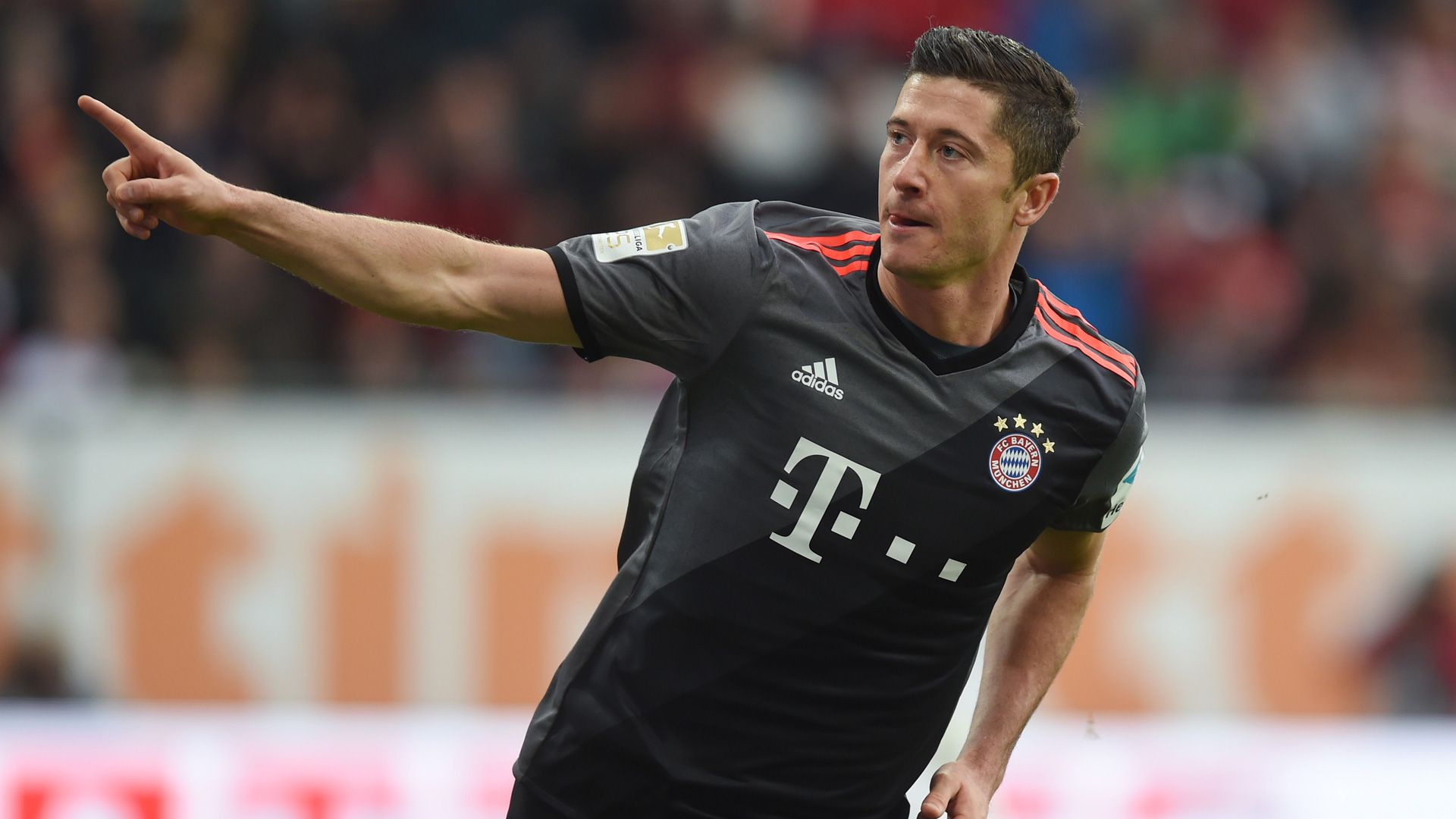 Lewandowski Bayern Augsburg 2016