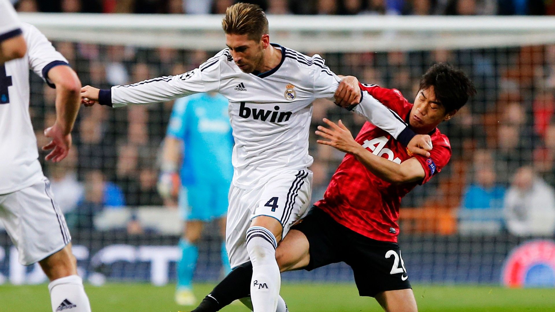 Sergio Ramos Real Madrid Manchester United